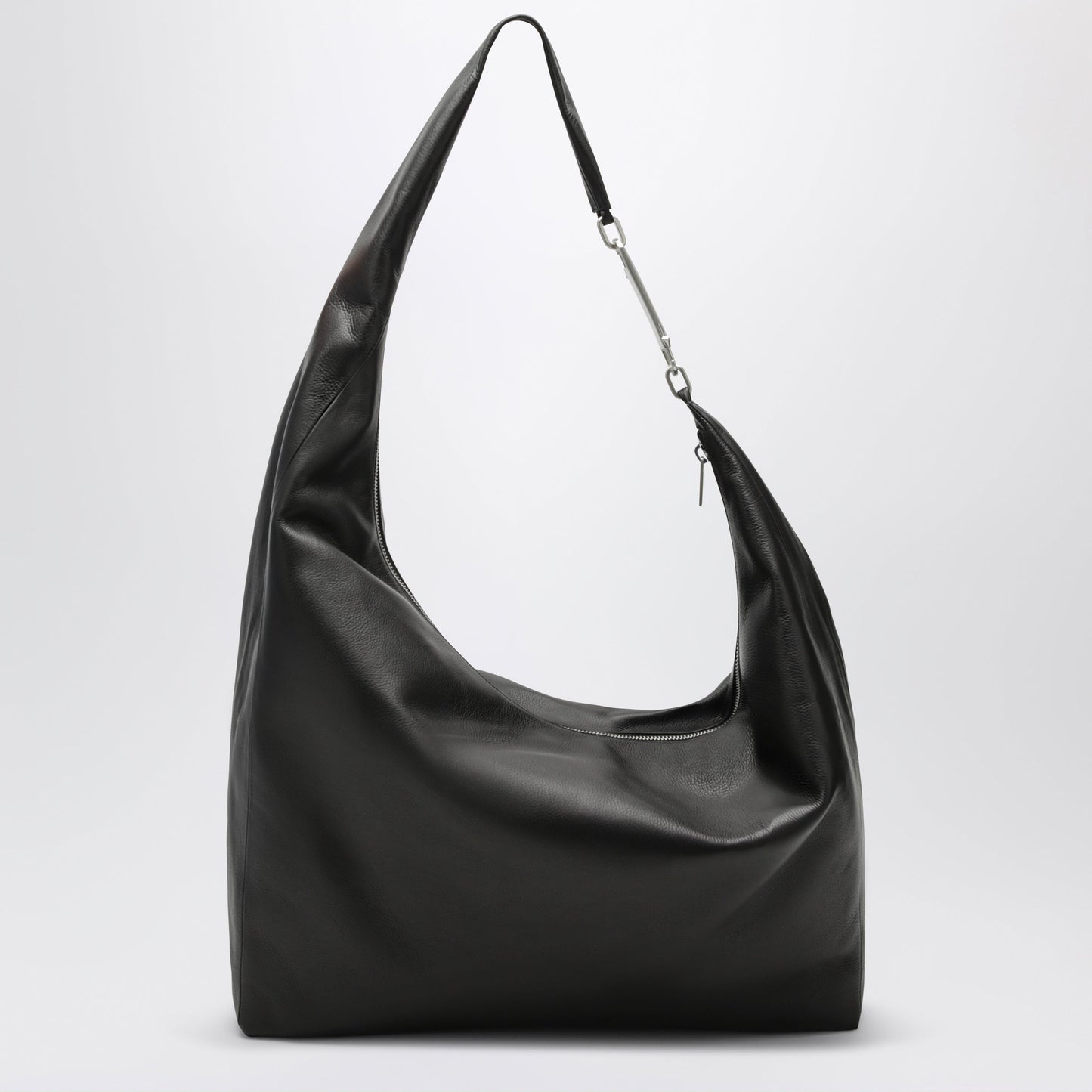 Rick Owens Gemini Bag In Black Grained Calf Leather Men RICK OWENS