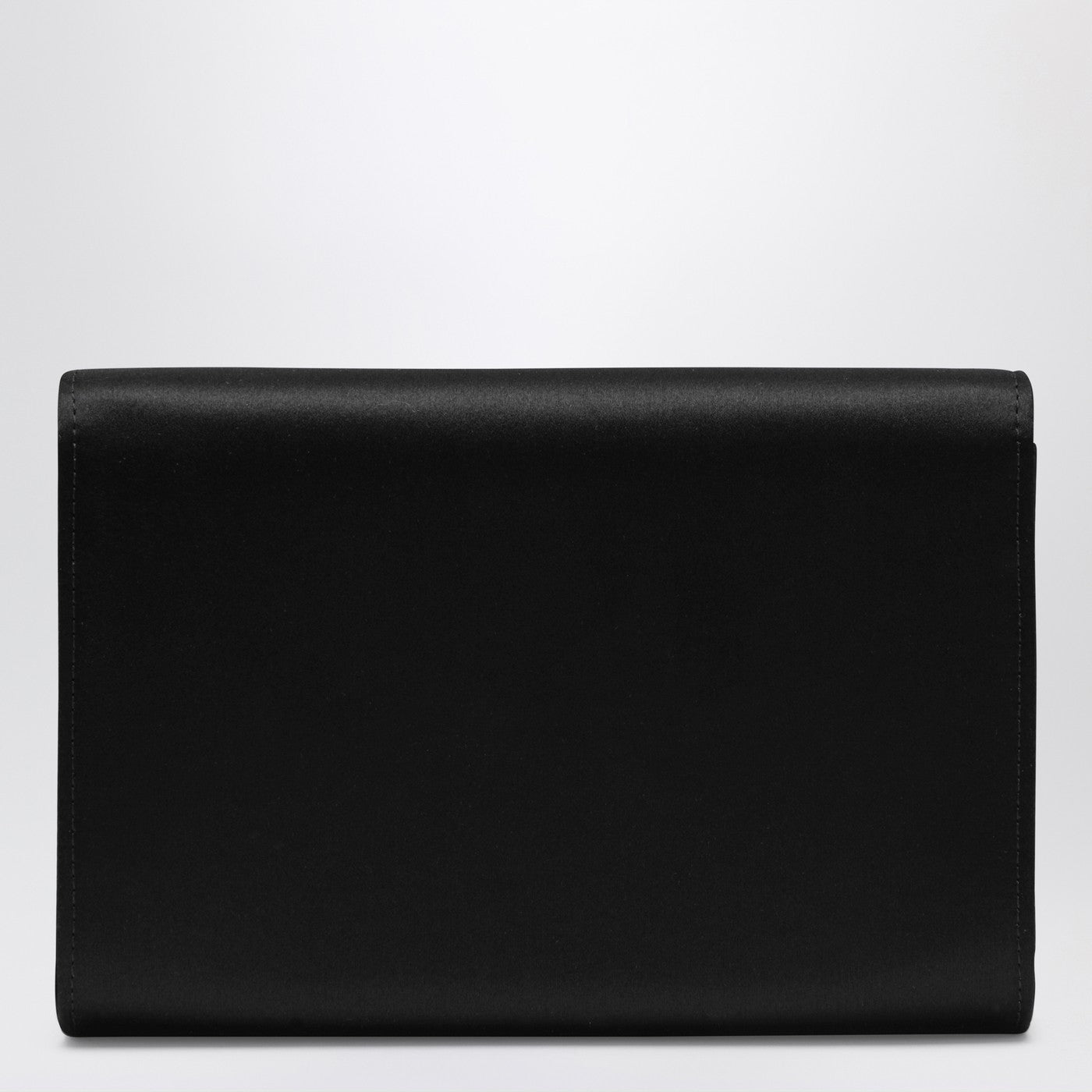 Roger Vivier Efflorescence Mini Clutch Black In Satin Women ROGER VIVIER