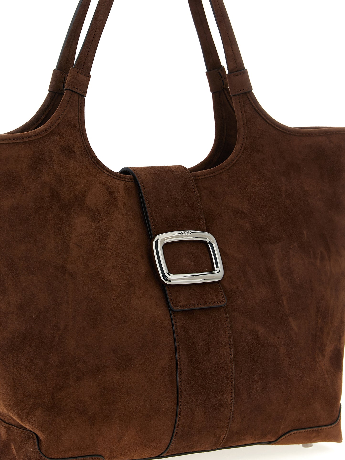 Roger Vivier Women Medium 'Viv' Choc' Shopping Bag ROGER VIVIER