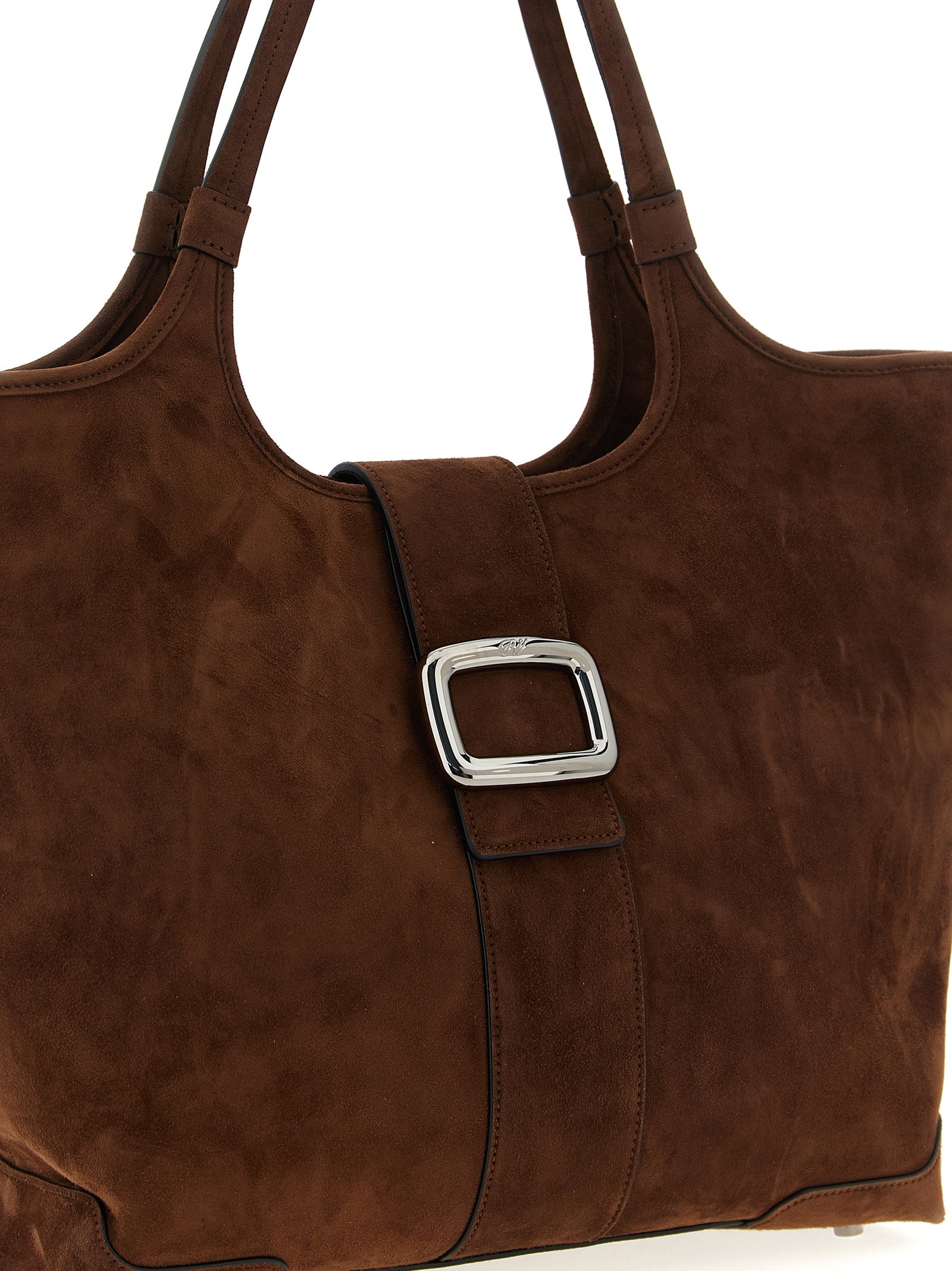Roger Vivier Women Medium 'Viv' Choc' Shopping Bag ROGER VIVIER