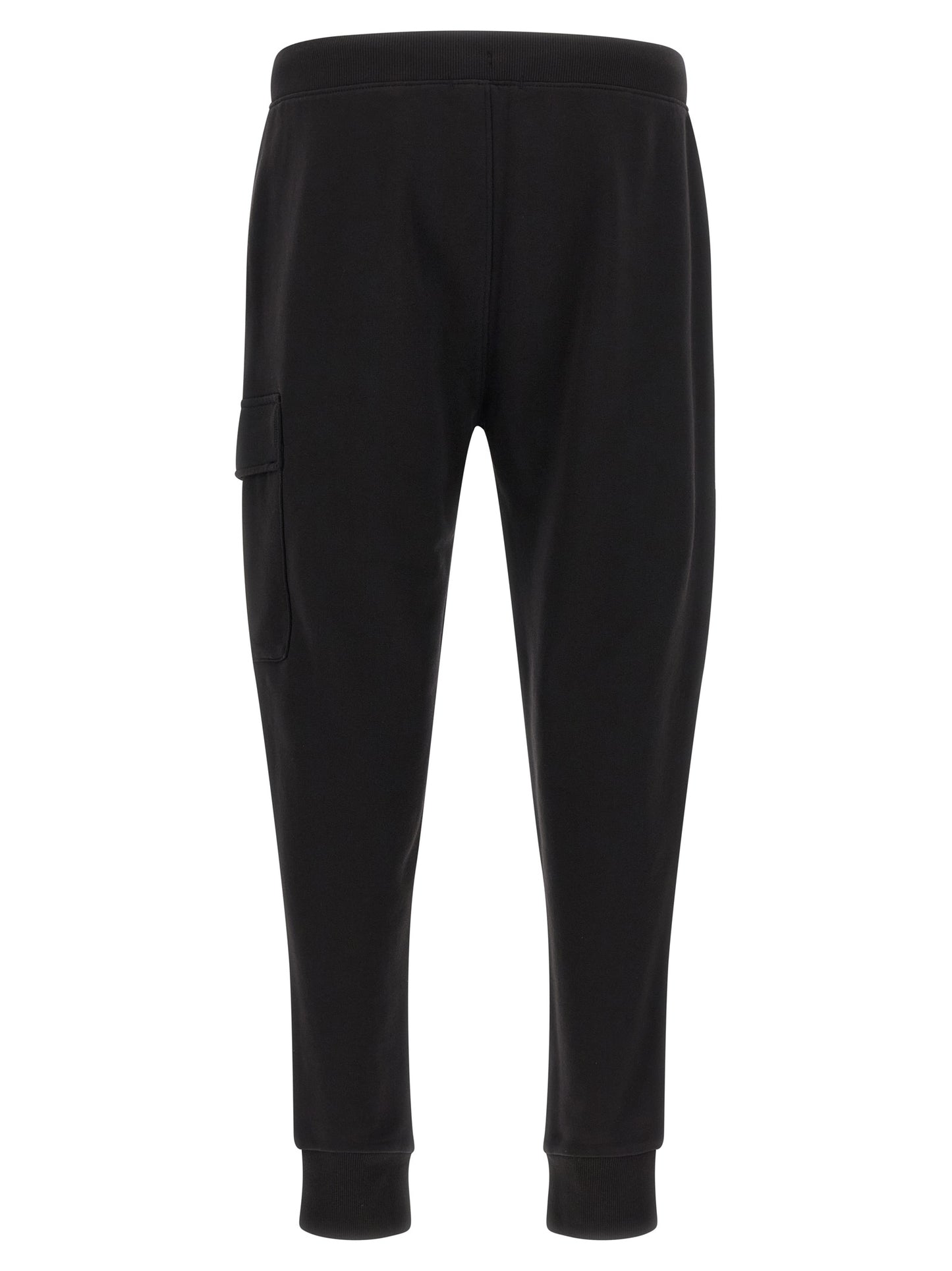 C.P. Company Men 'Diagonal Raised Fleece' Pants With Lens Detail C.P. COMPANY
