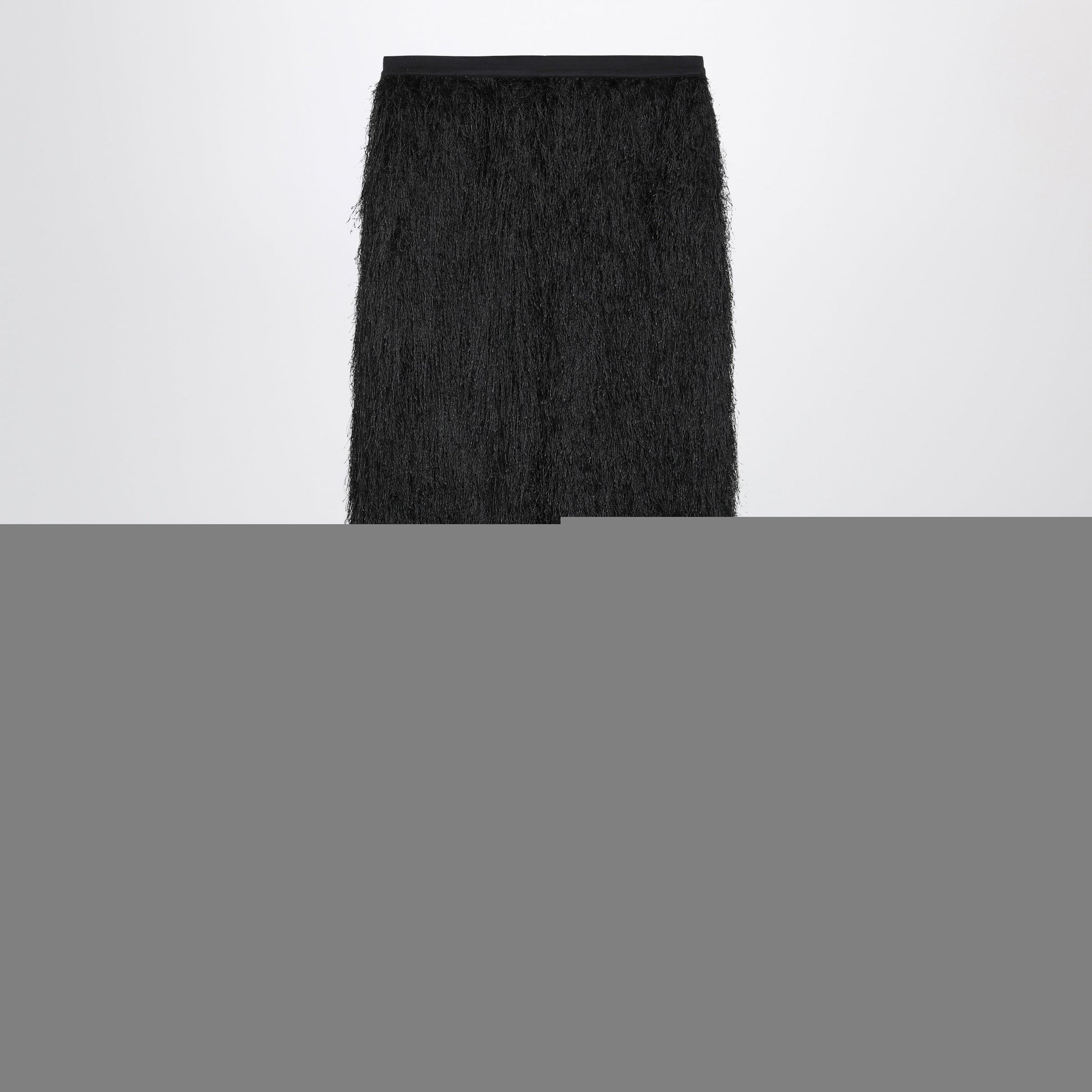 Loulou De Saison Black Reed Fringed Trousers Women LouLou De Saison