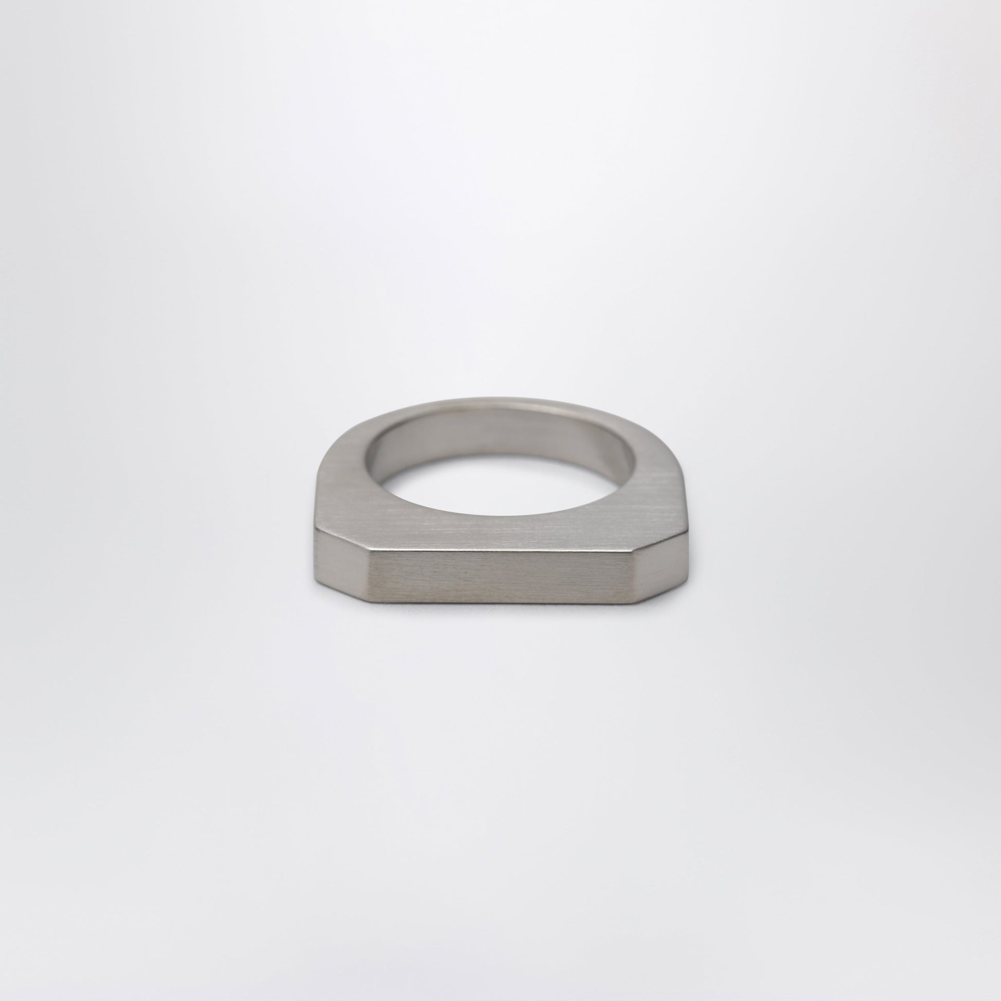 Rick Owens Palladium-Finished Brass Hollywood Ring Men RICK OWENS