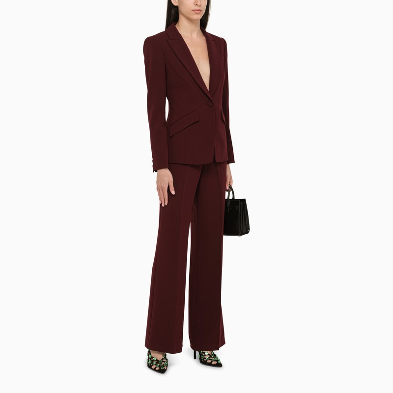Roland Mouret Brown Palazzo Trousers Women