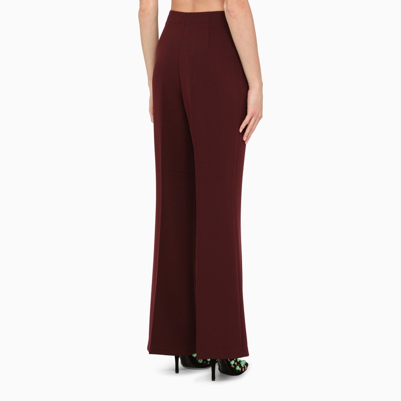 Roland Mouret Brown Palazzo Trousers Women