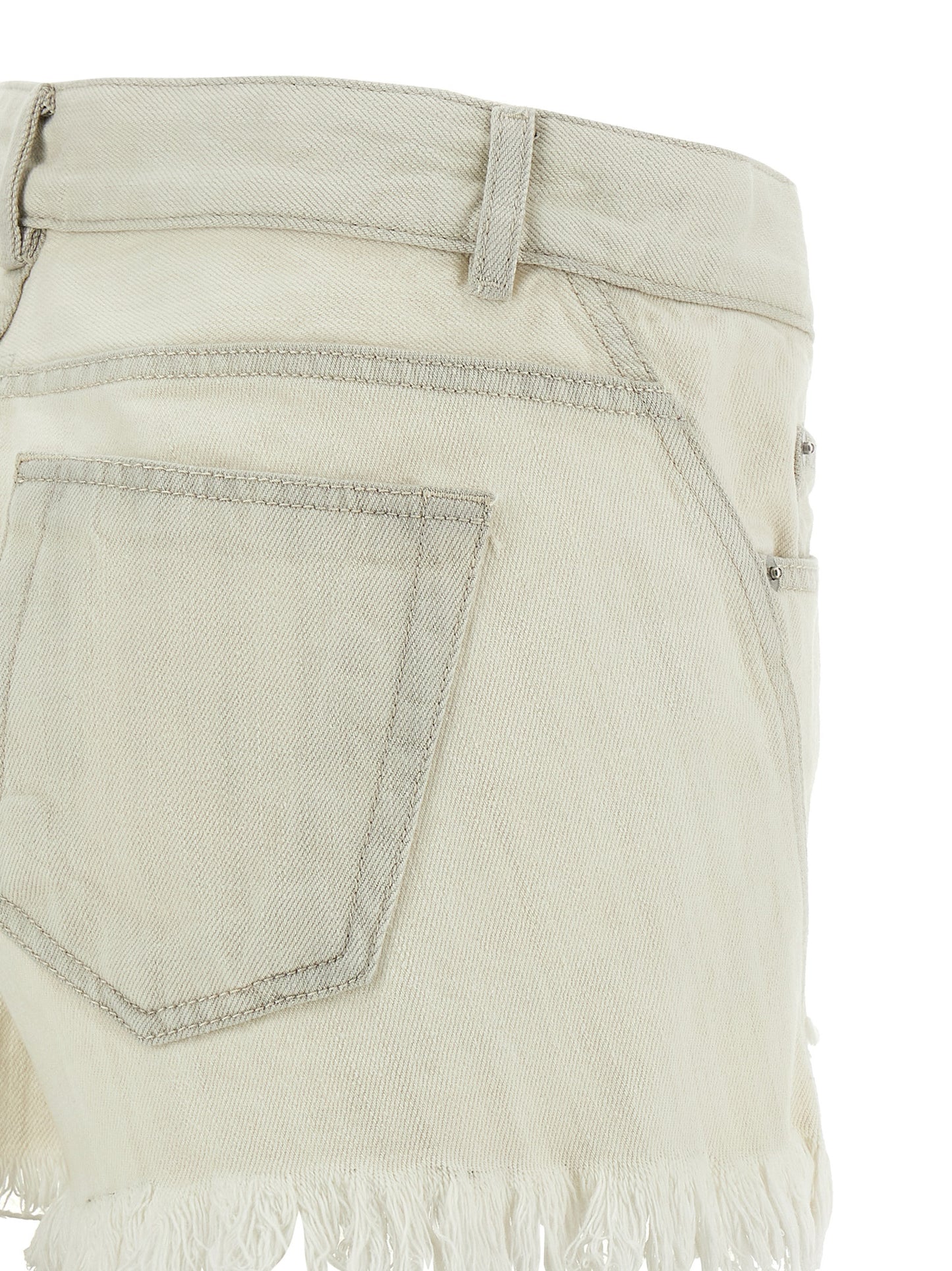 Rick Owens Women 'Bias Cutoffs' Shorts RICK OWENS