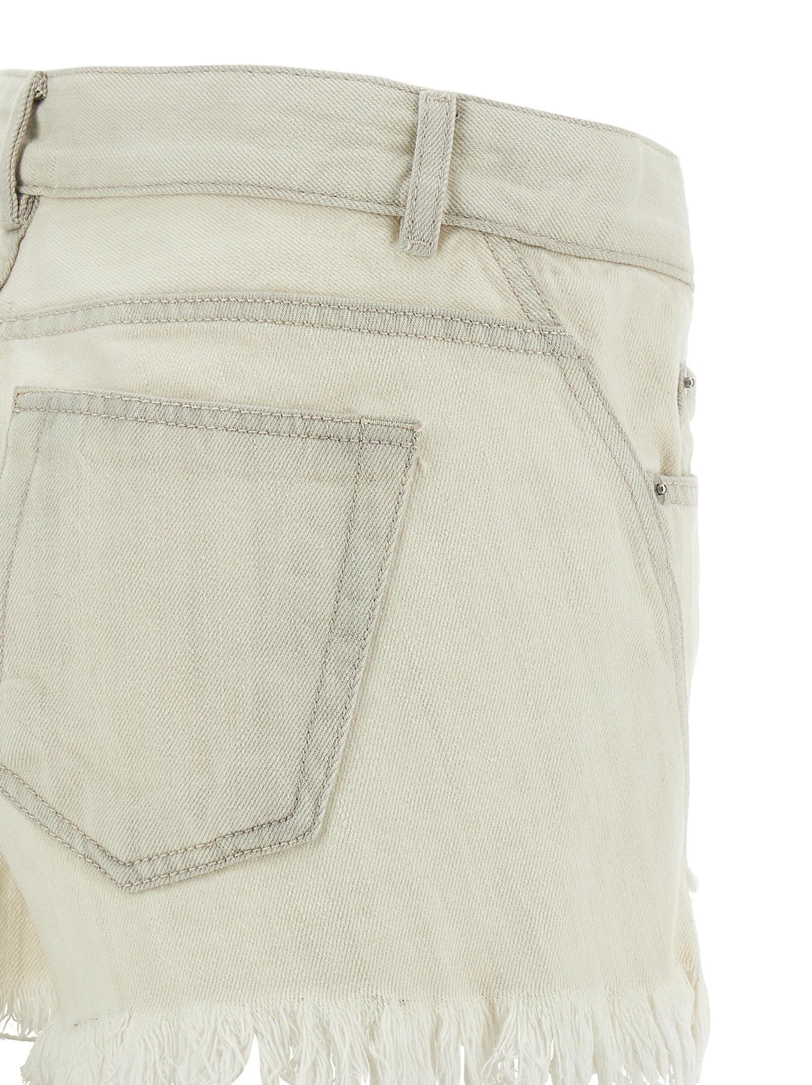 Rick Owens Women 'Bias Cutoffs' Shorts RICK OWENS