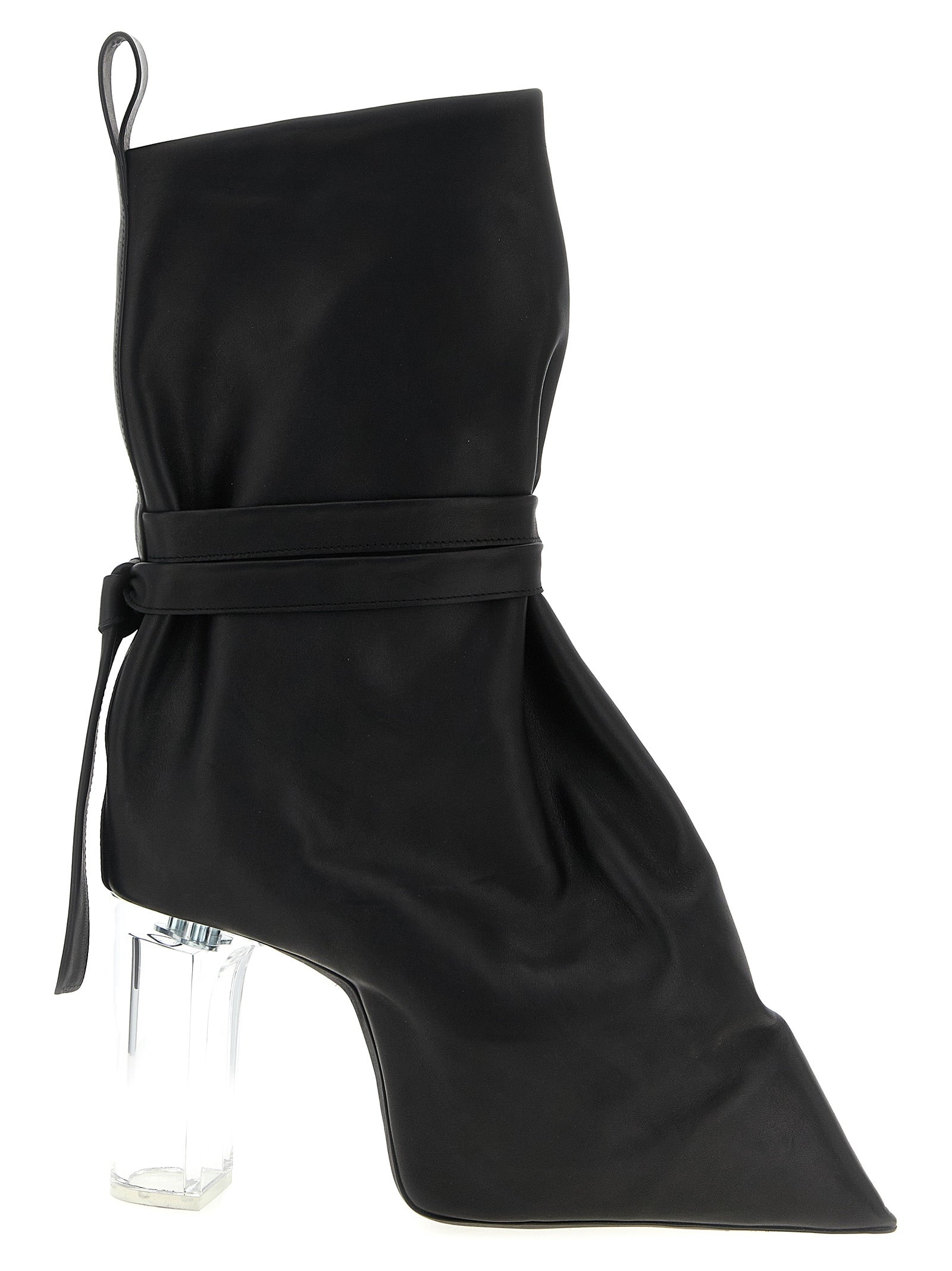 Rick Owens Women 'Tied Taco Kiss' Ankle Boots RICK OWENS
