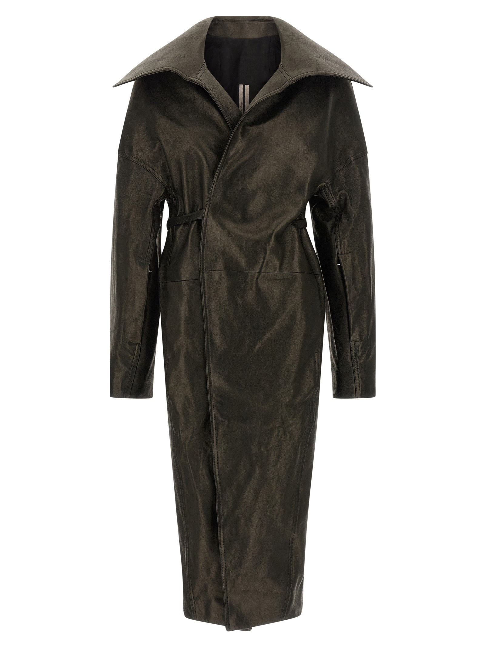 Rick Owens Women 'Dracucollar Belted' Coat RICK OWENS
