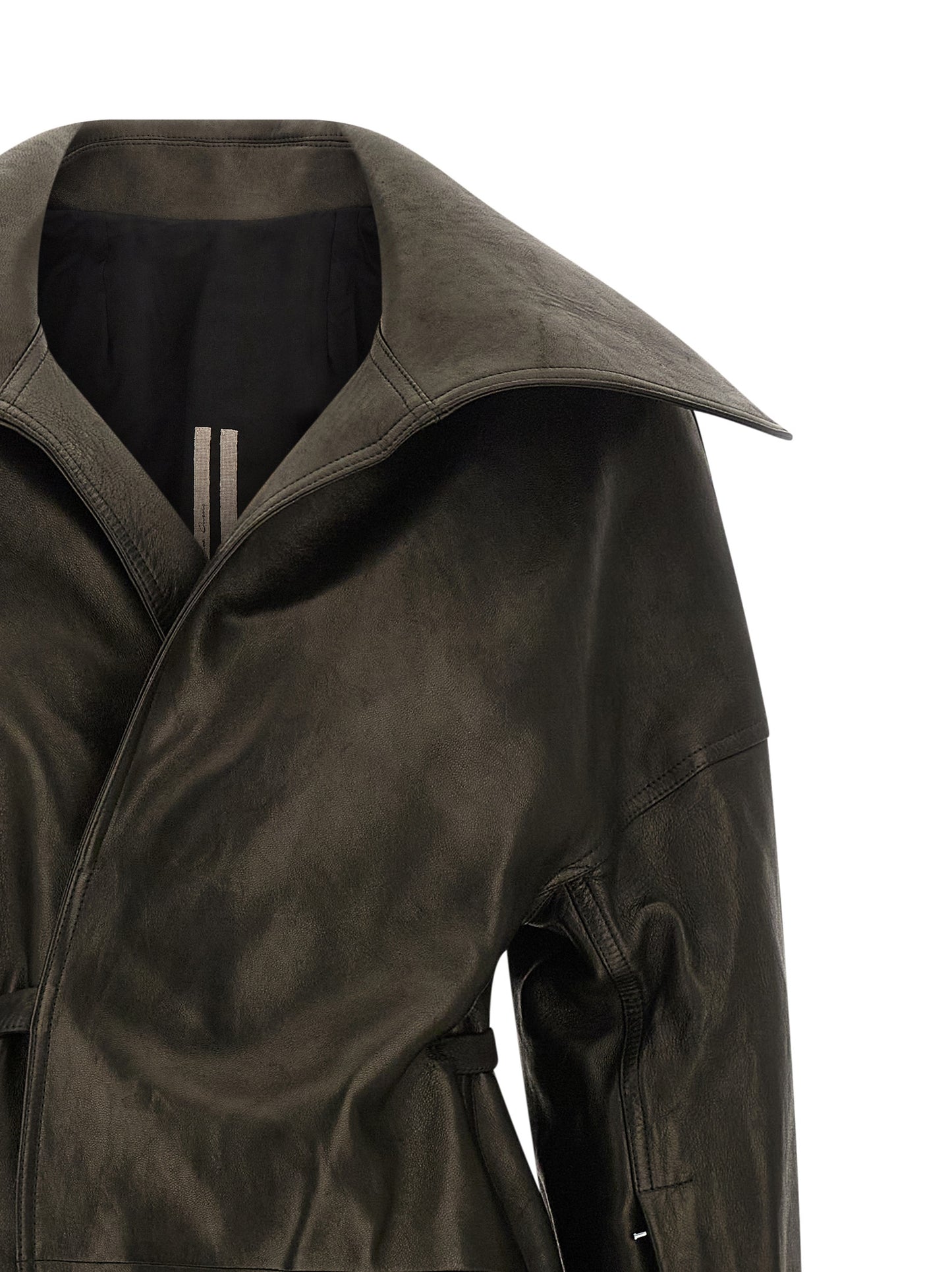 Rick Owens Women 'Dracucollar Belted' Coat RICK OWENS