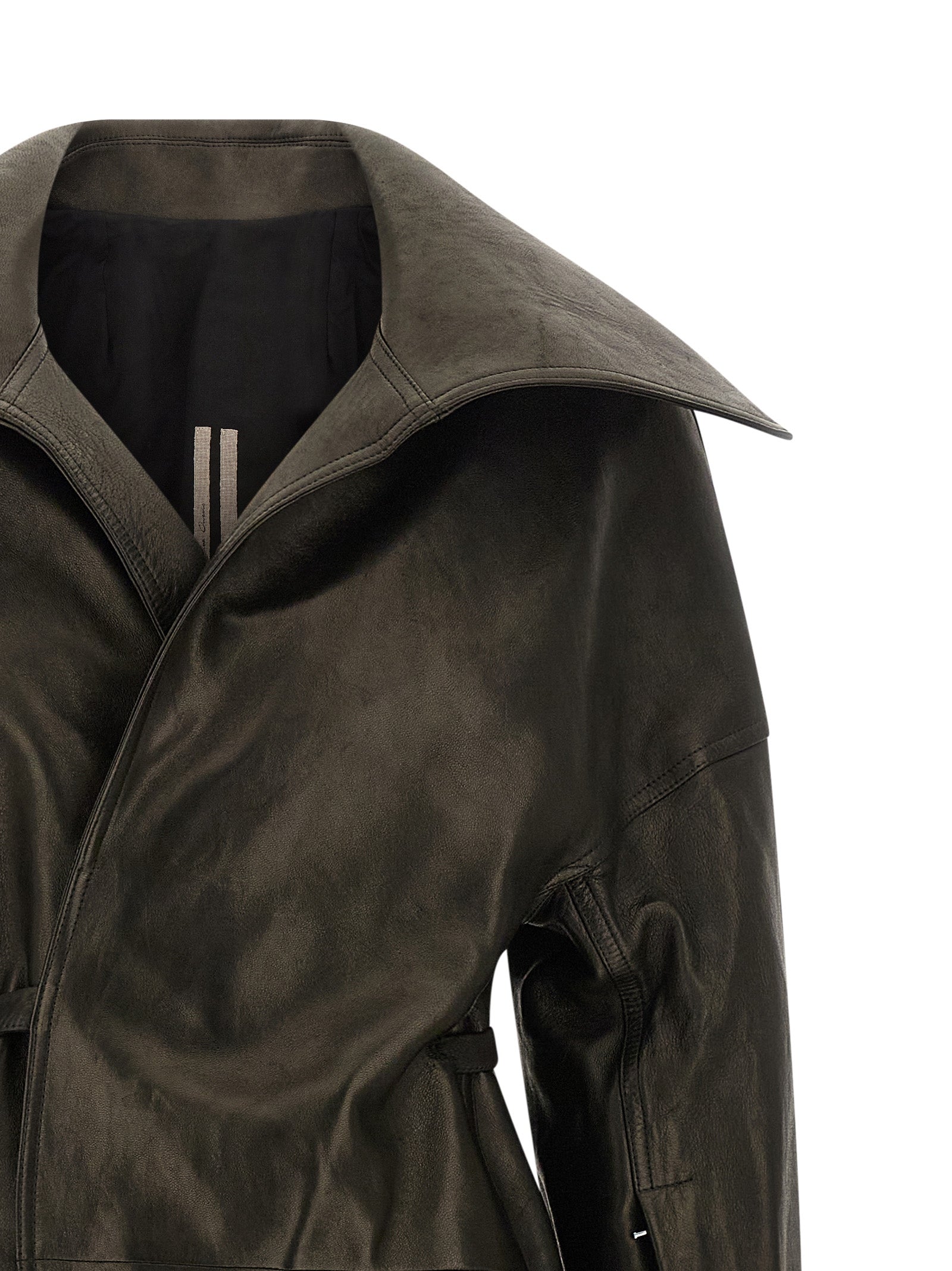 Rick Owens Women 'Dracucollar Belted' Coat RICK OWENS