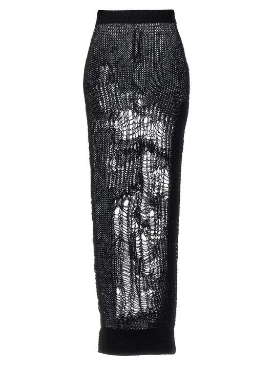 Rick Owens Women 'Spider Ziggy' Skirt RICK OWENS