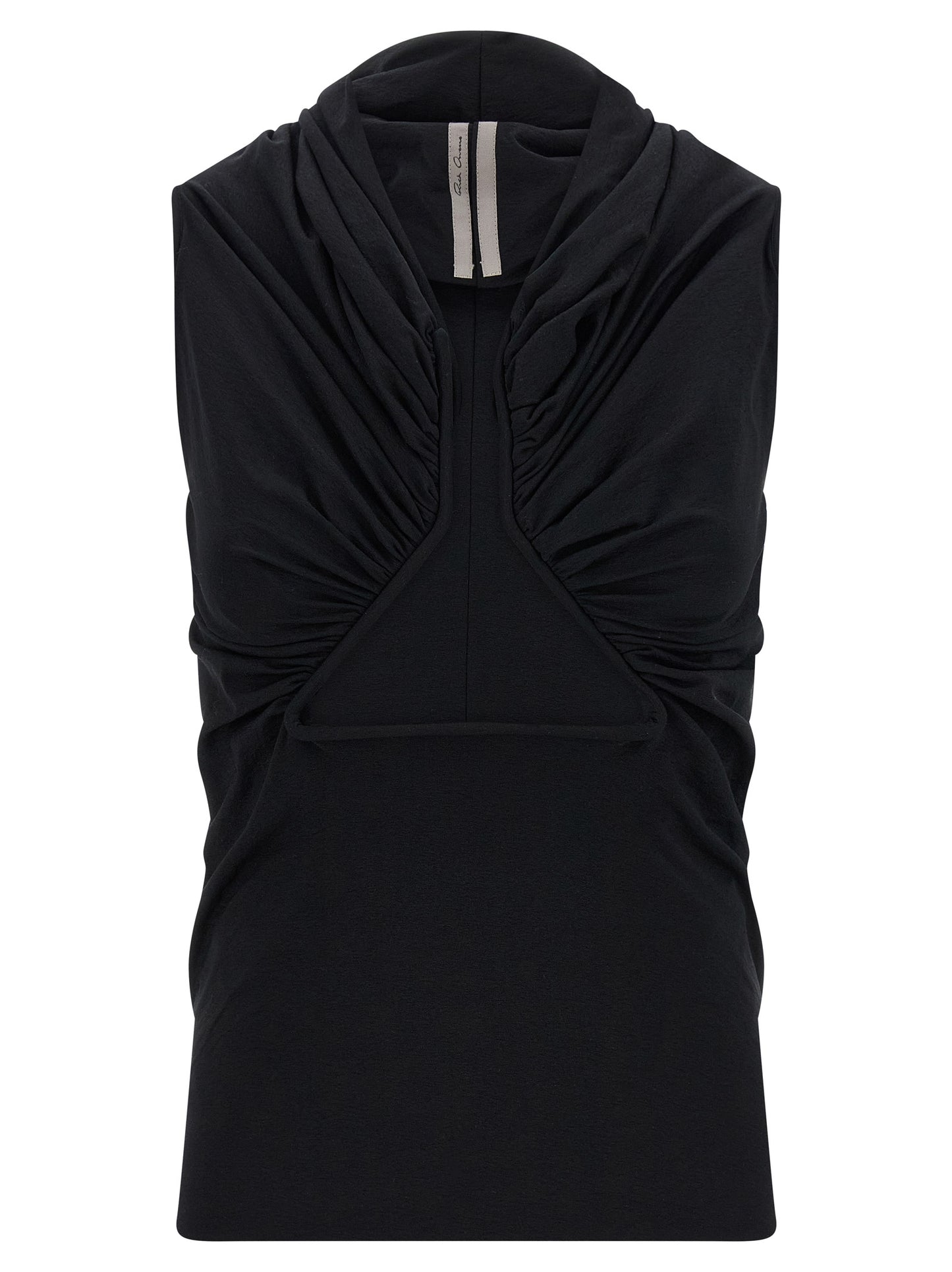 Rick Owens Women 'Jersey Ss Prong' Top RICK OWENS