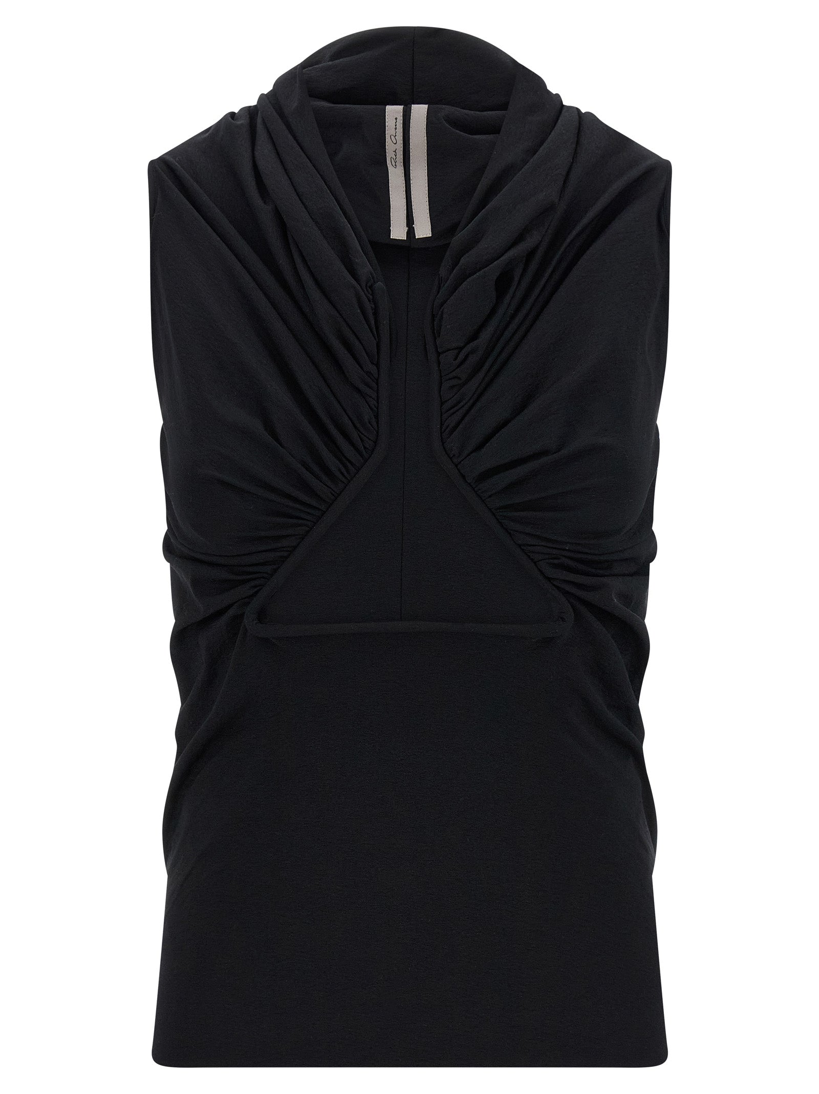 Rick Owens Women 'Jersey Ss Prong' Top RICK OWENS