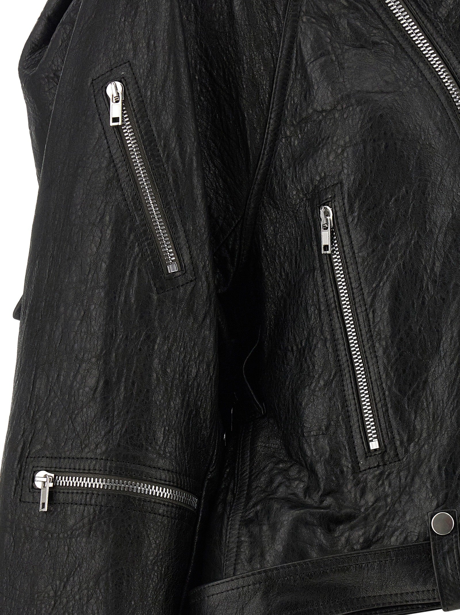 Rick Owens Women 'Cropped Scarf Flight' Jacket RICK OWENS