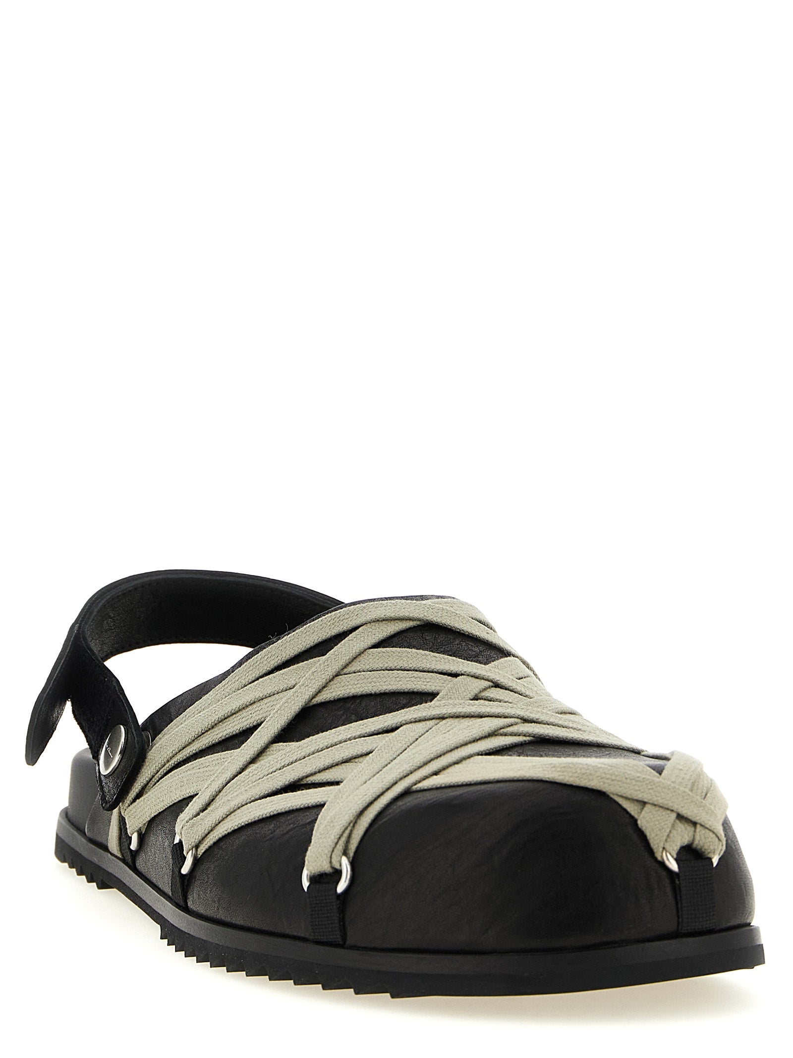 Rick Owens Women 'Megalace Mule Granola' Sabots RICK OWENS