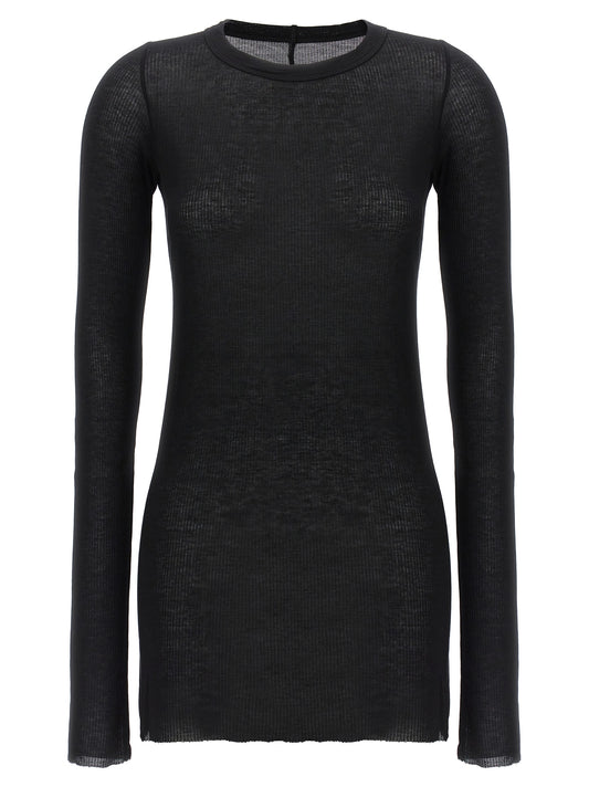 Rick Owens Women 'Rib Ls T' T-Shirt