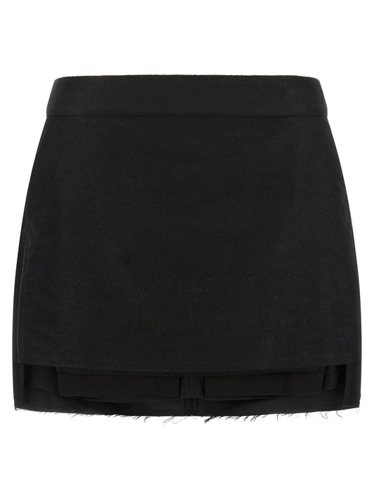 Rick Owens Women 'Fog Cutoff' Skirt