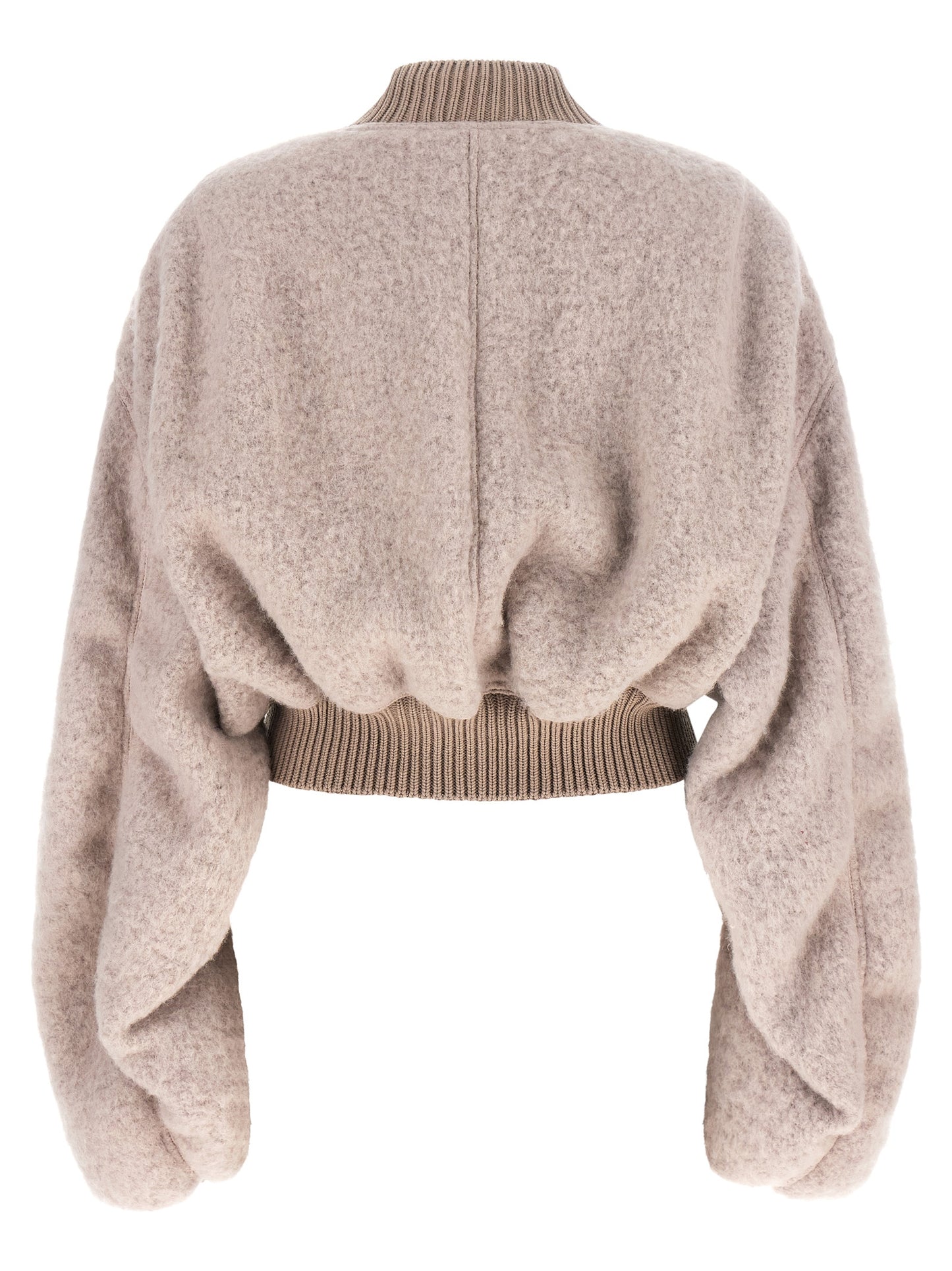 Rick Owens Women 'Secchia Cropped Flight' Bomber Jacket RICK OWENS