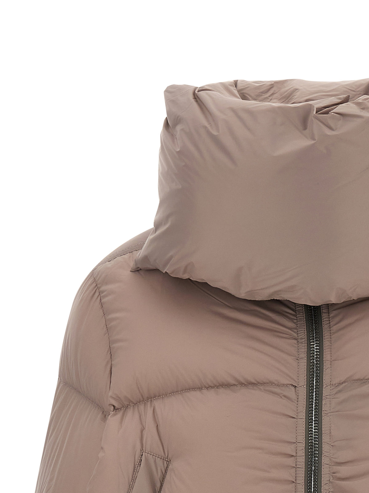 Rick Owens Women 'Funnel Neck' Down Jacket RICK OWENS