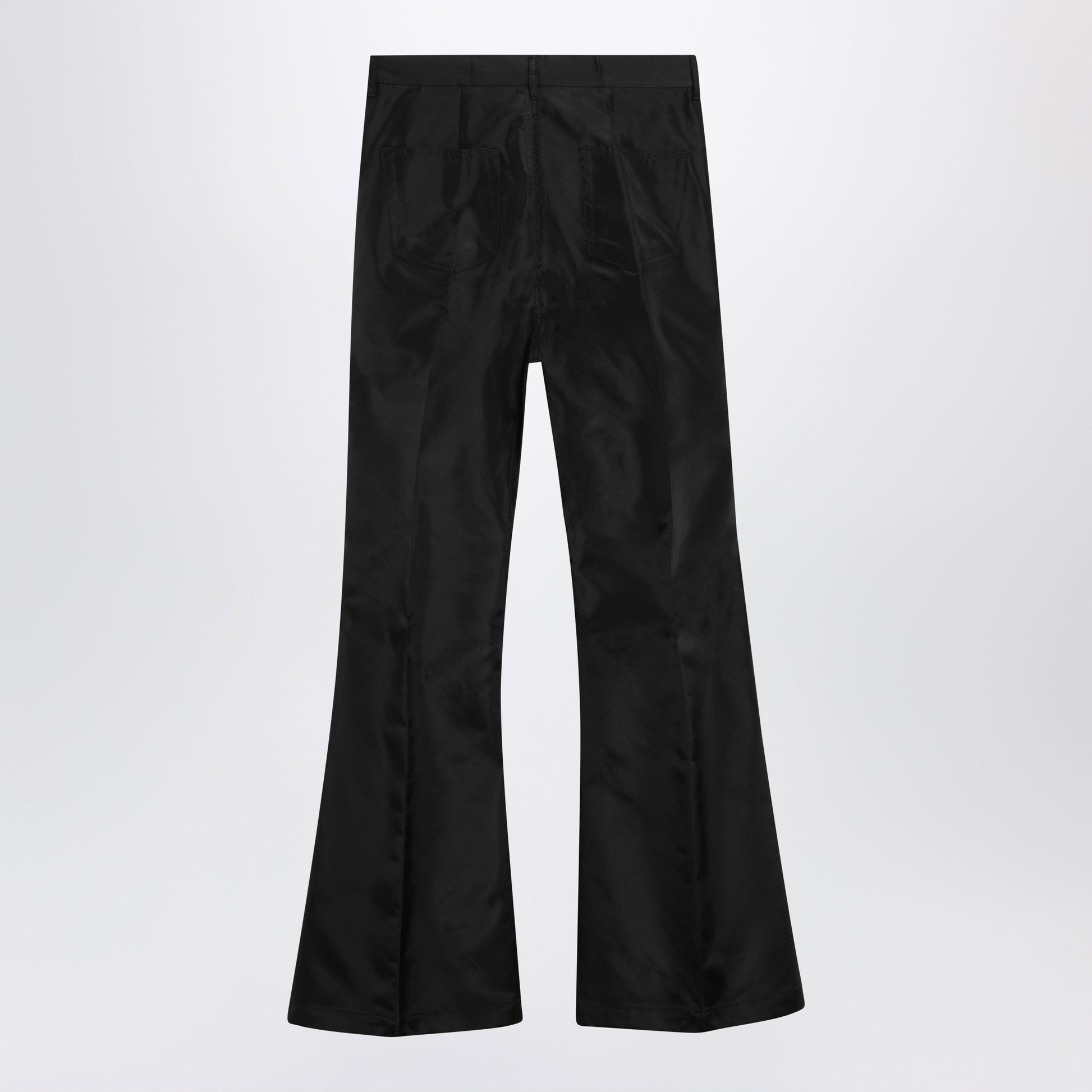 Rick Owens Black Megastrapped Bolans Jeans In Nylon Canvas Men RICK OWENS