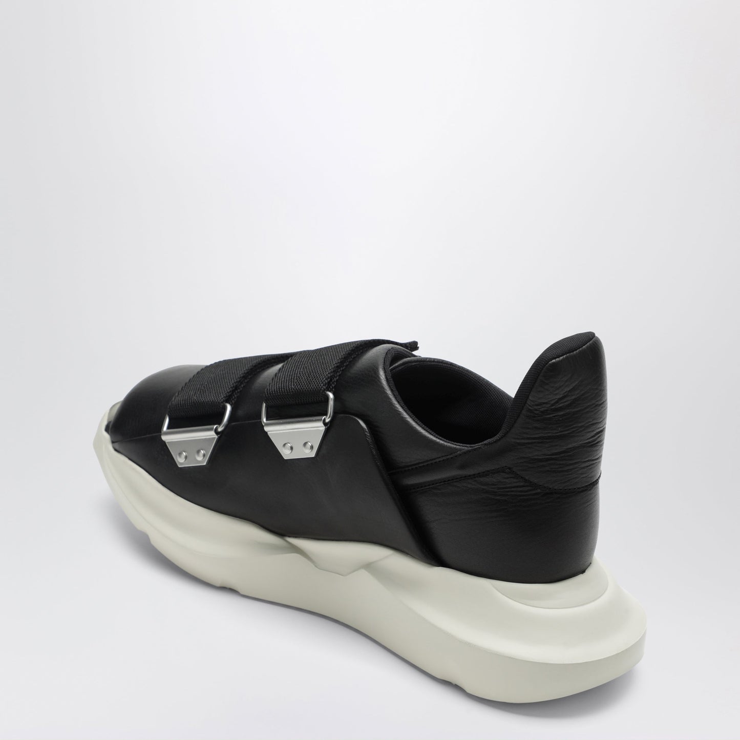 Rick Owens Temple Burrito Geth Sneakers In Black Leather Men RICK OWENS