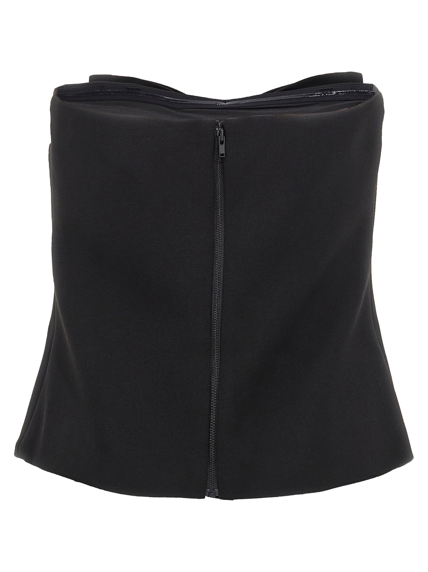 Self Portrait Women 'Black Crepe Bandeau' Top SELF-PORTRAIT