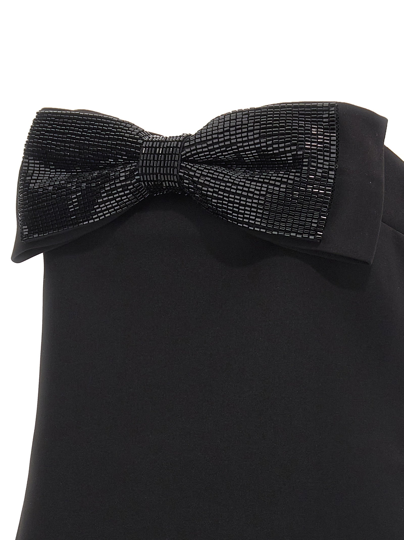 Self Portrait Women 'Black Crepe Bandeau' Top SELF-PORTRAIT