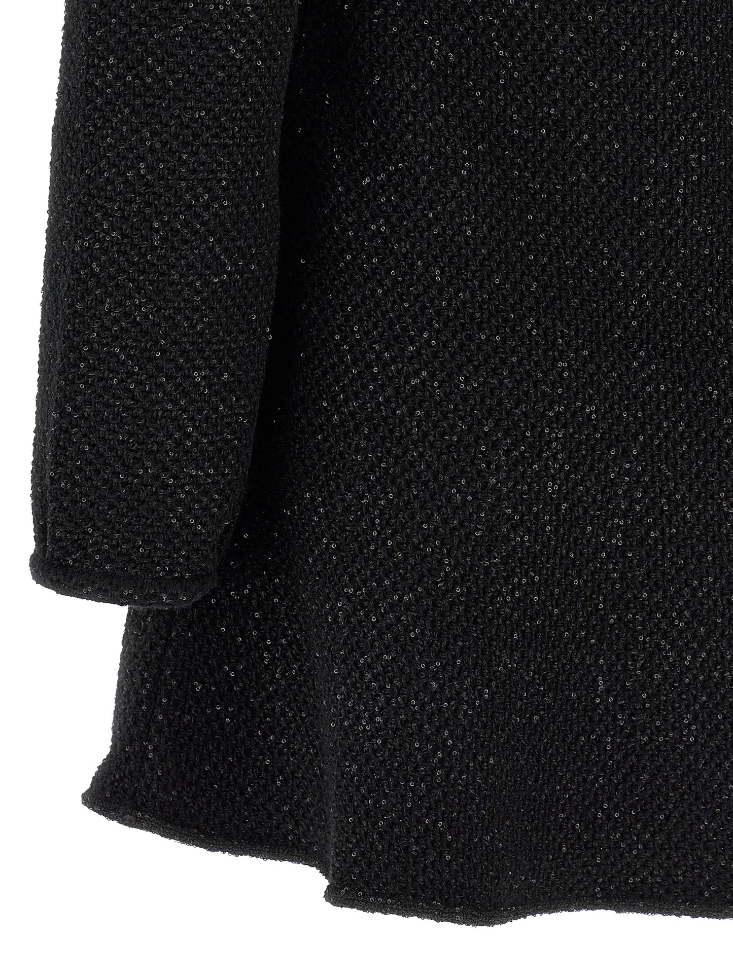 Self Portrait Women 'Black Sequin Knit Mini' Dress SELF-PORTRAIT