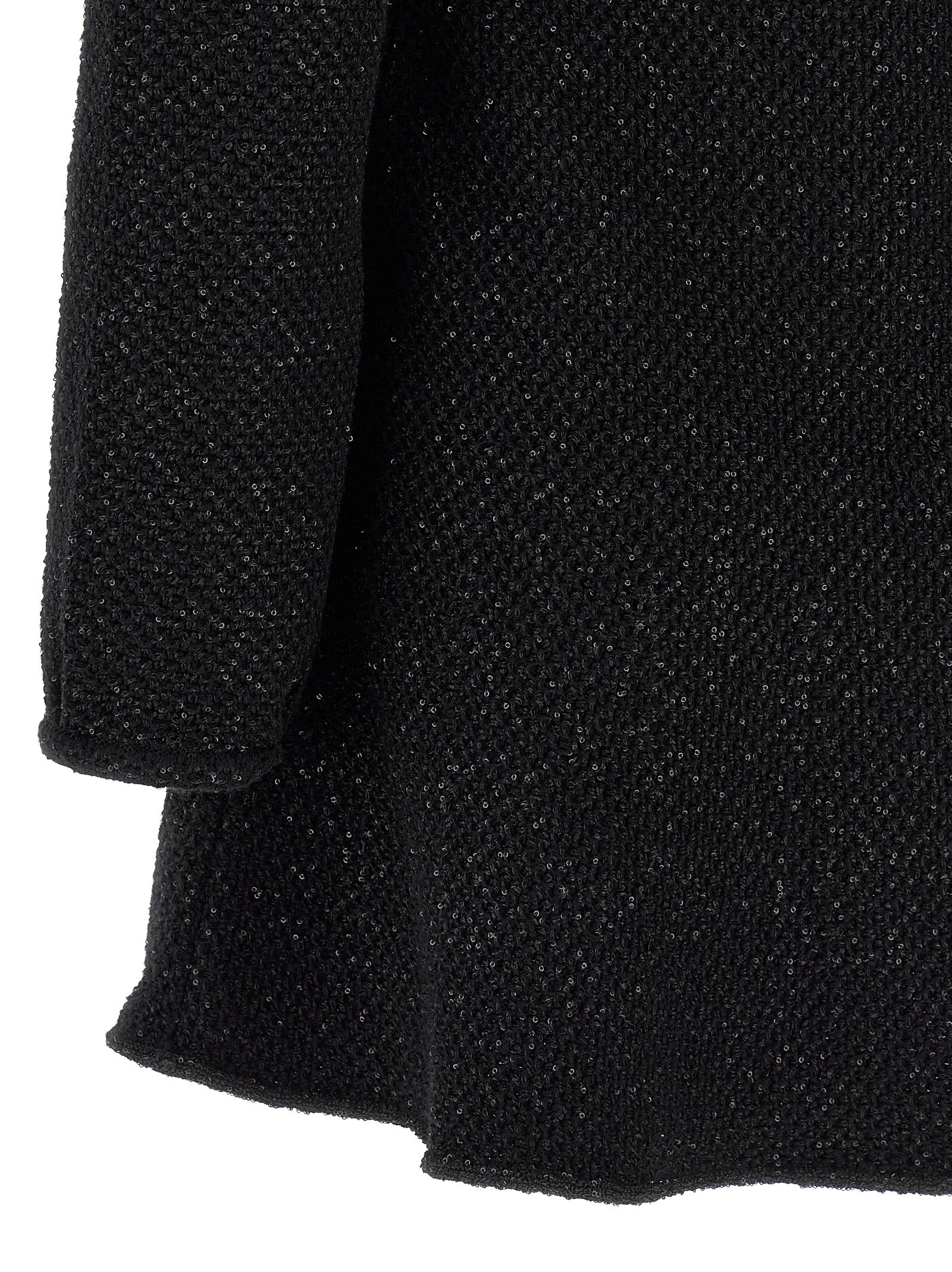 Self Portrait Women 'Black Sequin Knit Mini' Dress SELF-PORTRAIT