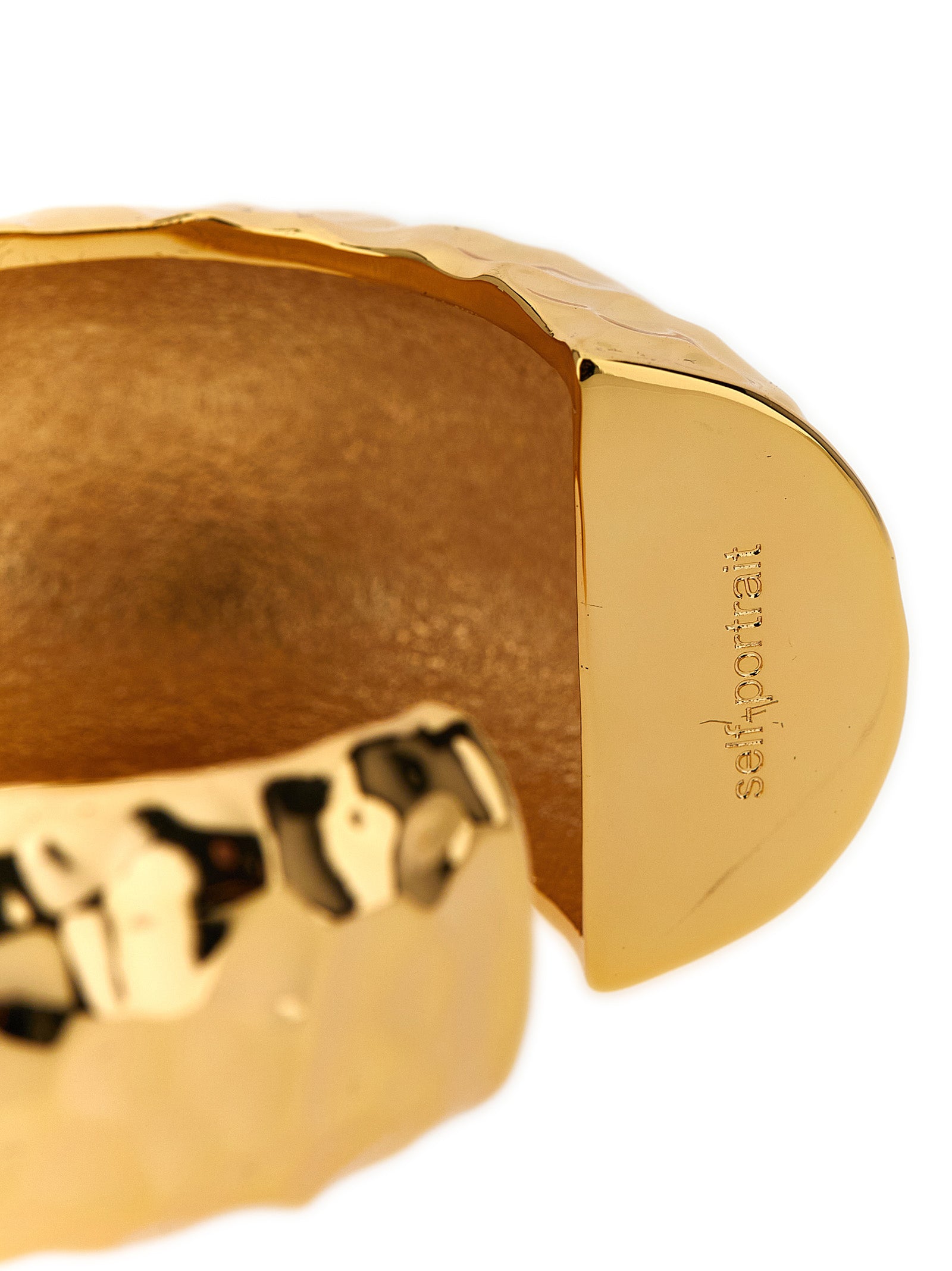 Self Portrait Women 'Hammered Gold Cuff' Bracelet SELF-PORTRAIT