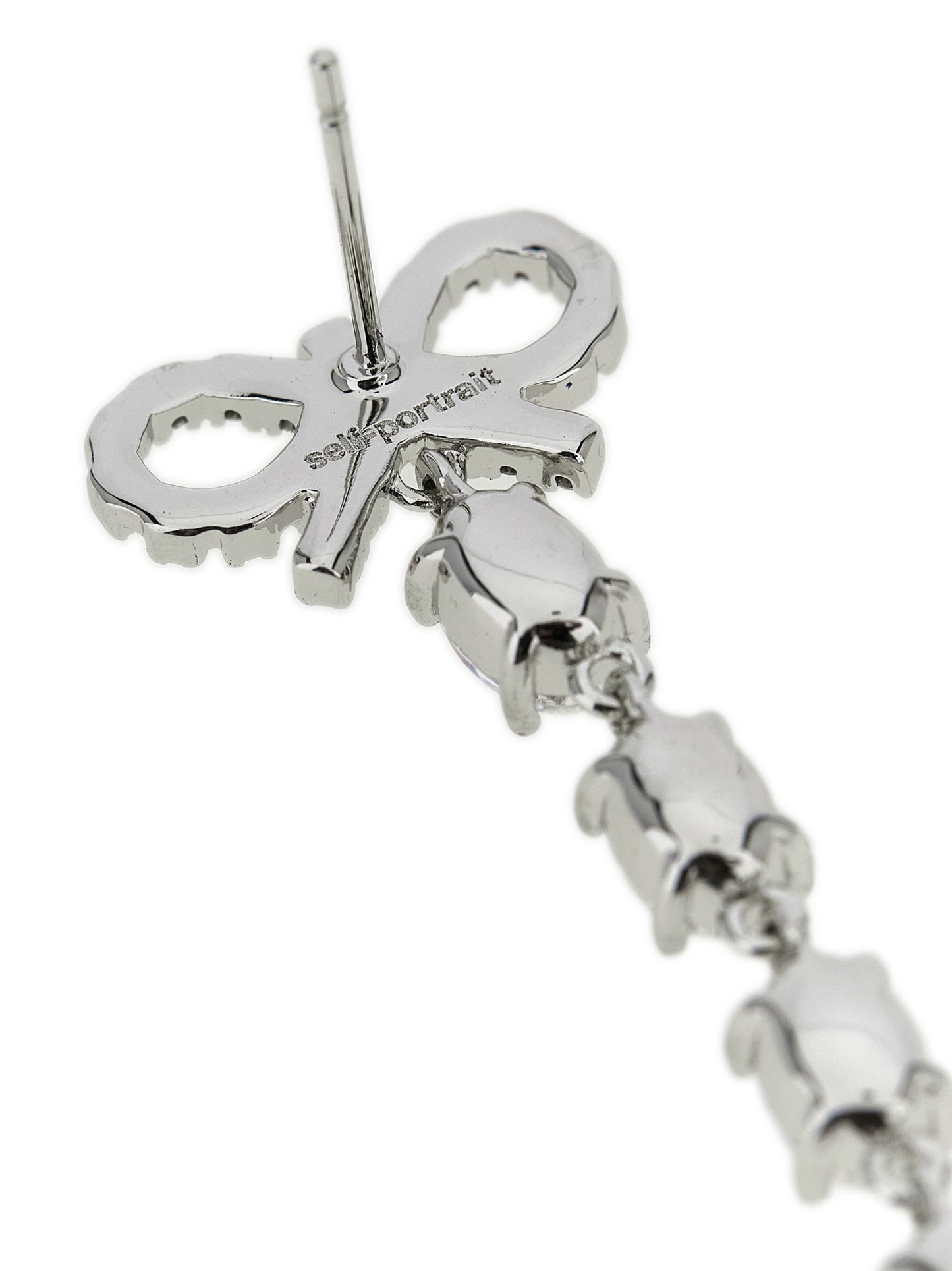 Self Portrait Women 'Bow Pearl Droplet' Earrings SELF-PORTRAIT