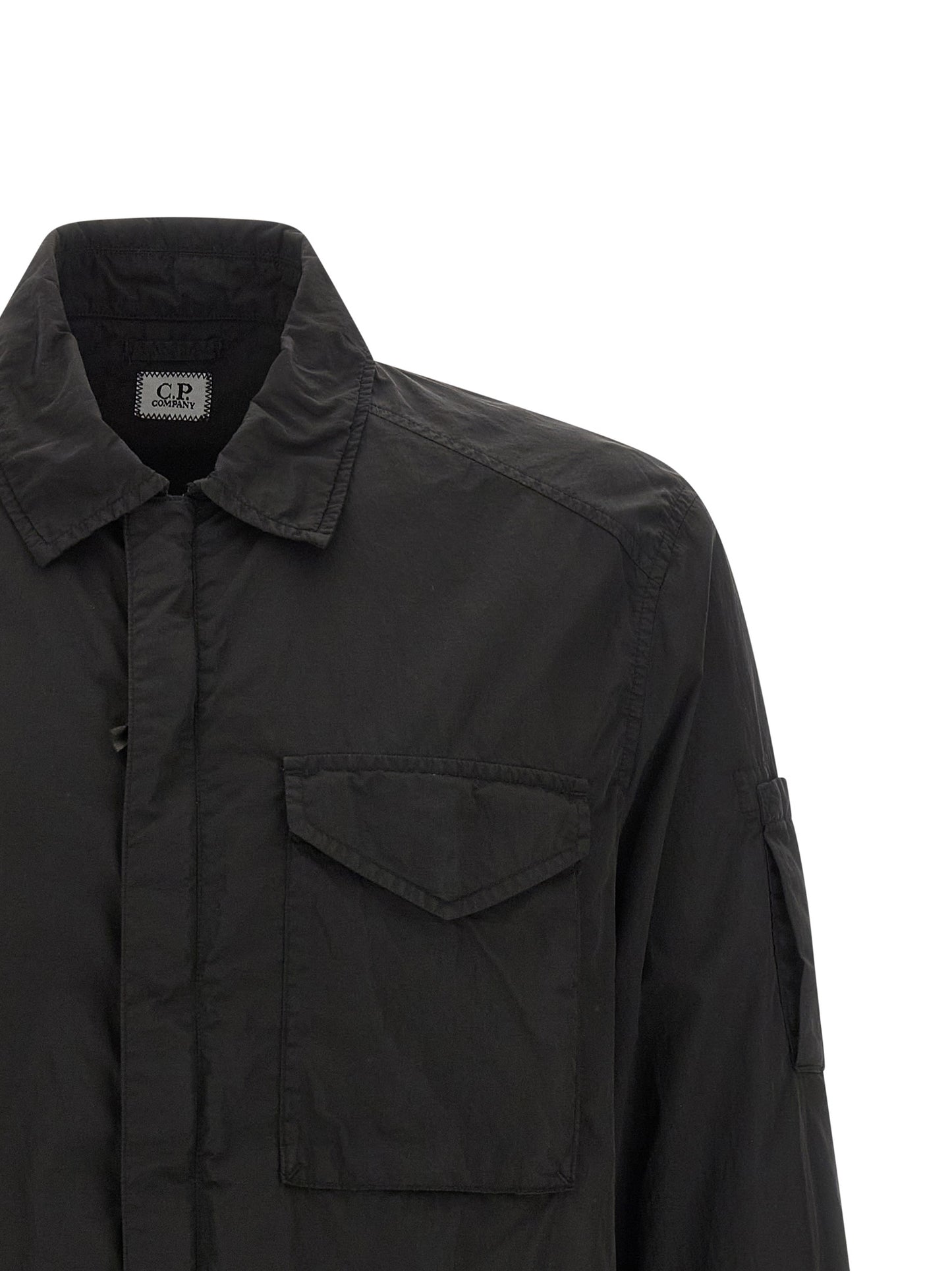 C.P. Company Men Overshirt Chrome-R C.P. COMPANY