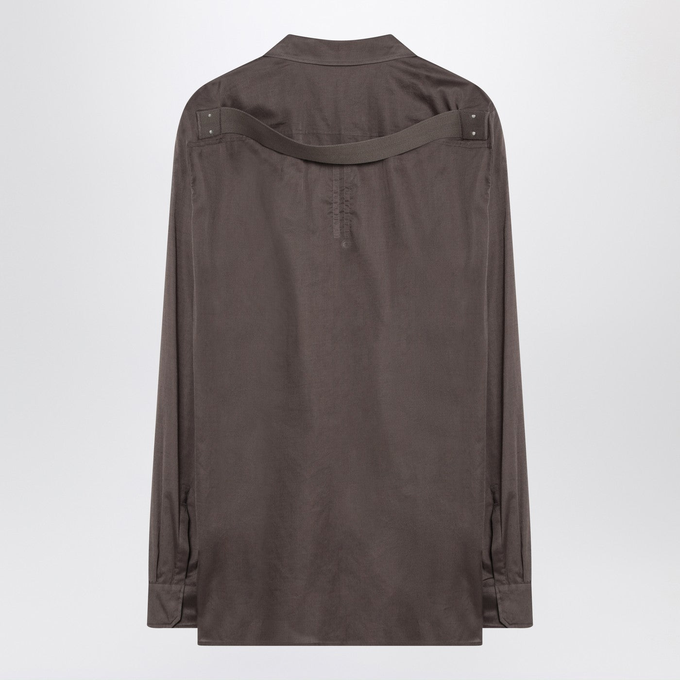 Rick Owens Dust-Coloured Cotton Shirt Men RICK OWENS