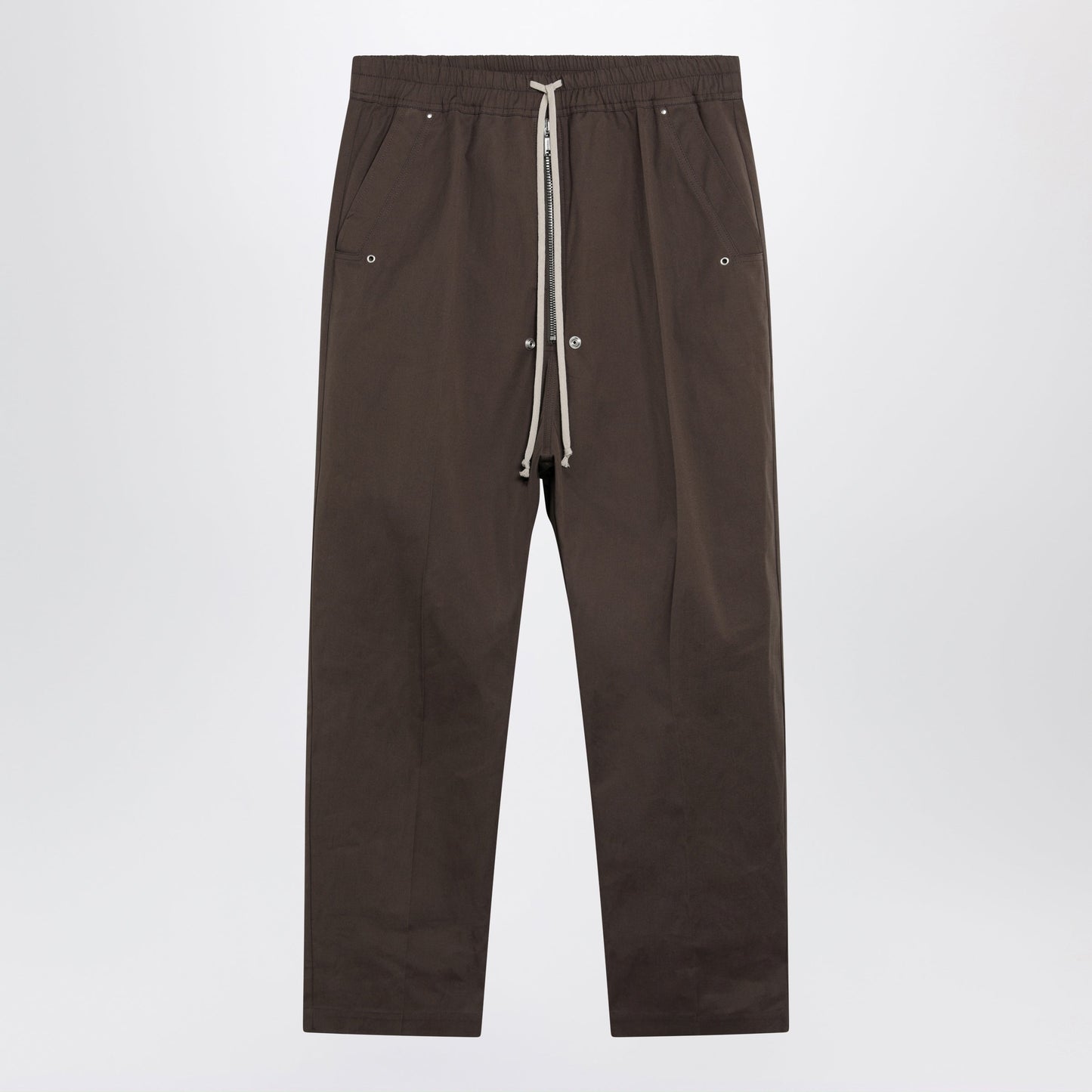 Rick Owens Mud-Coloured Bela Trousers Men RICK OWENS