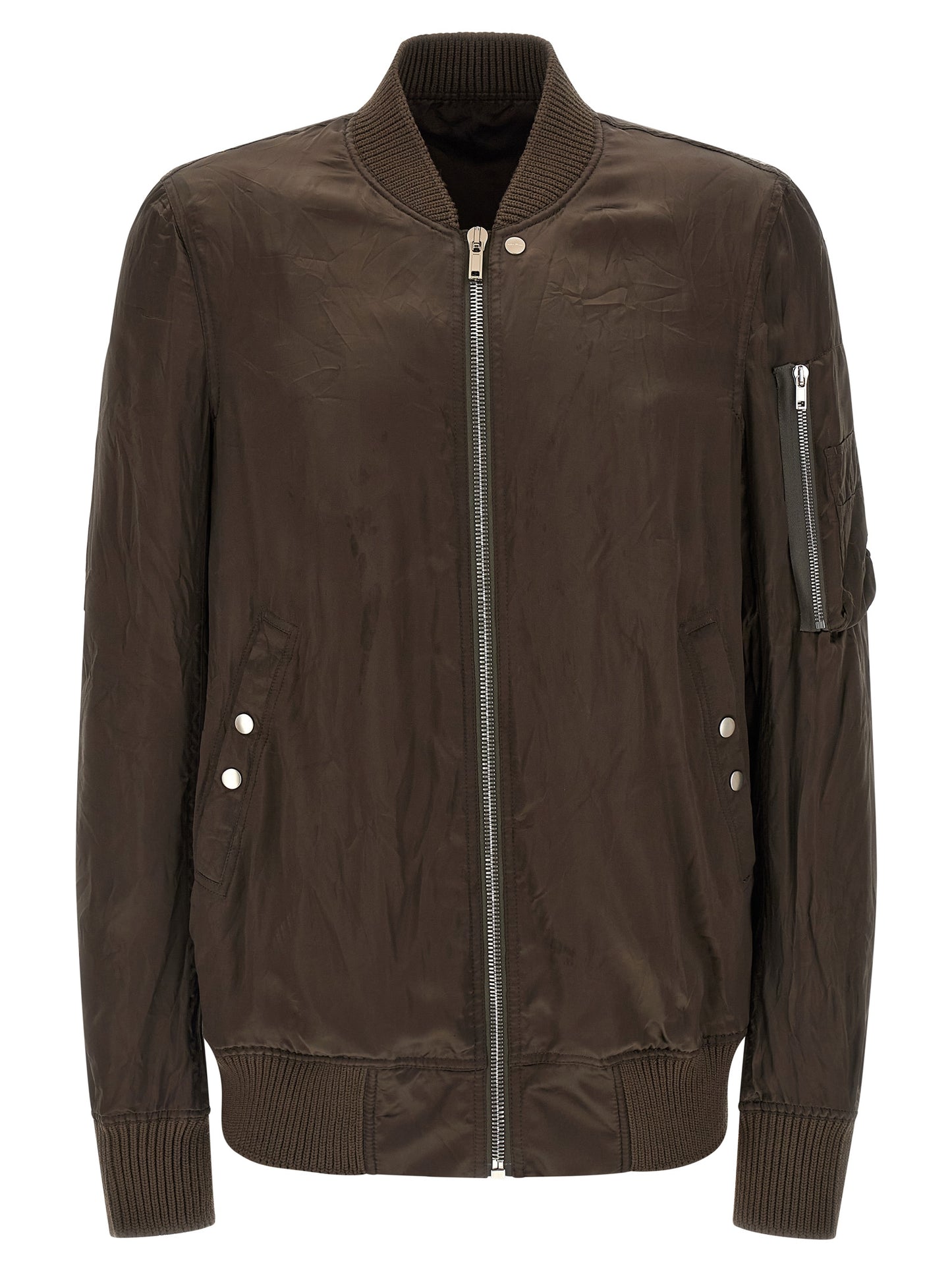 Rick Owens Men 'Classic Flight' Bomber Jacket RICK OWENS