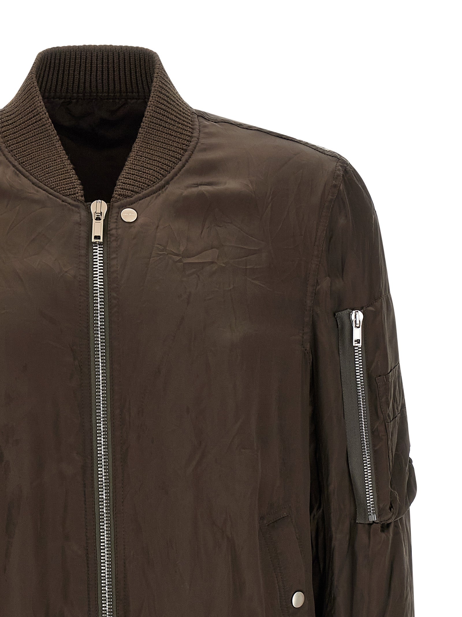 Rick Owens Men 'Classic Flight' Bomber Jacket RICK OWENS