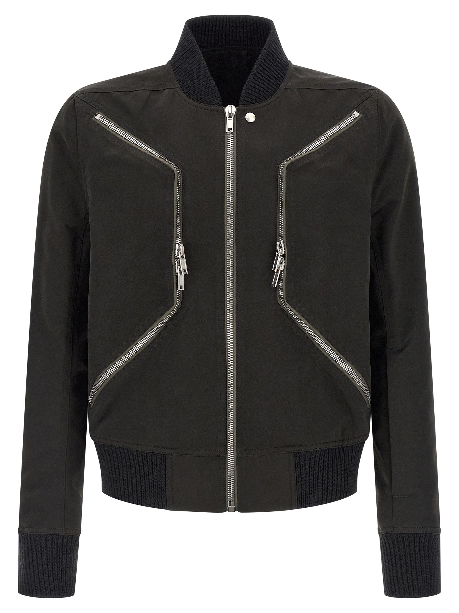 Rick Owens Men 'Heizer Flight' Bomber Jacket RICK OWENS