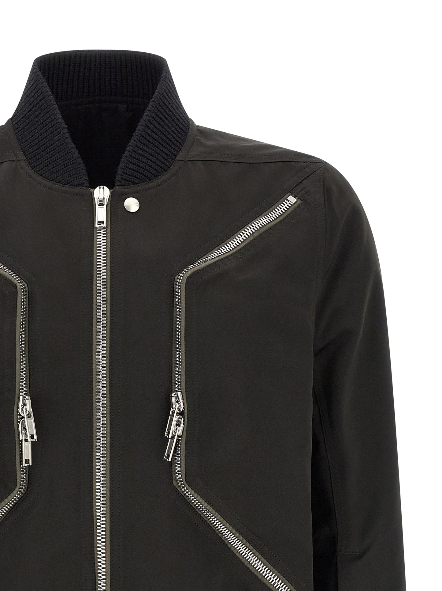 Rick Owens Men 'Heizer Flight' Bomber Jacket RICK OWENS