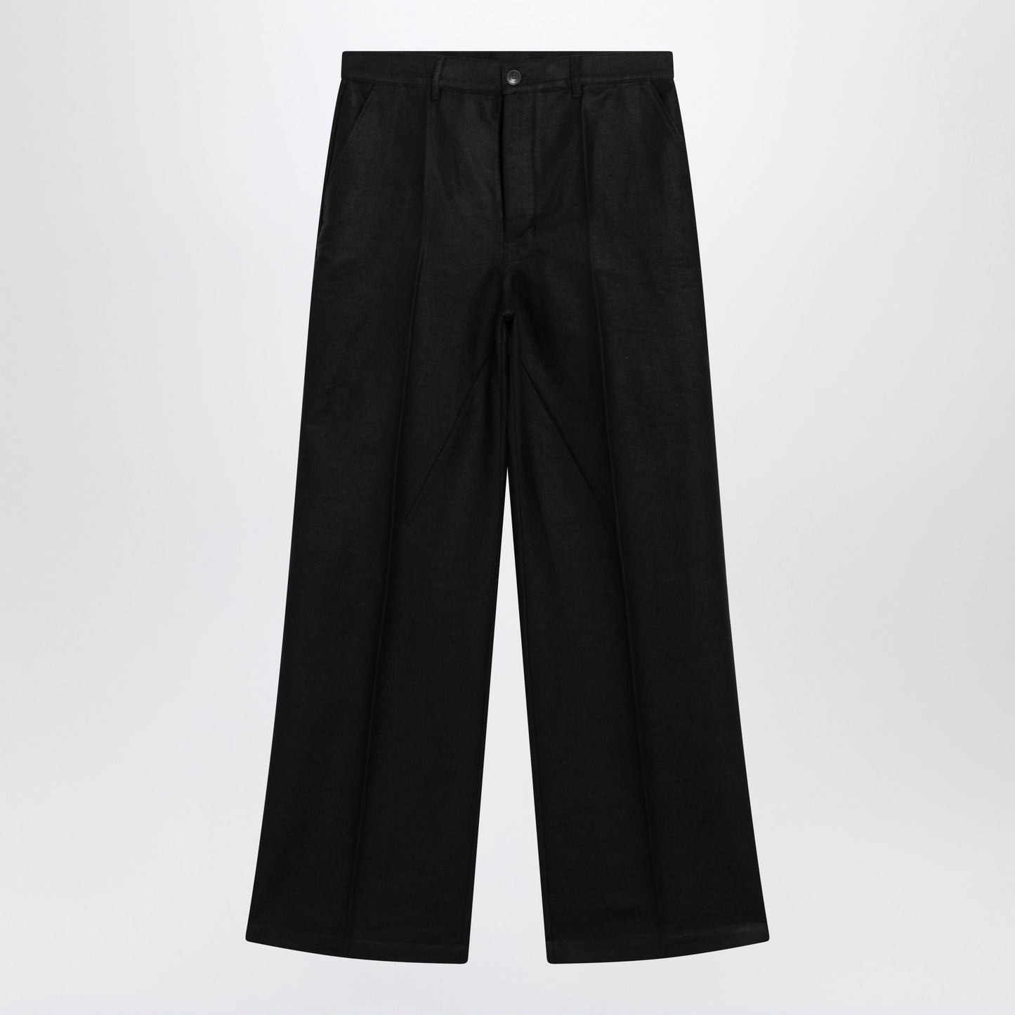 Rick Owens Black Tower Trousers Men RICK OWENS