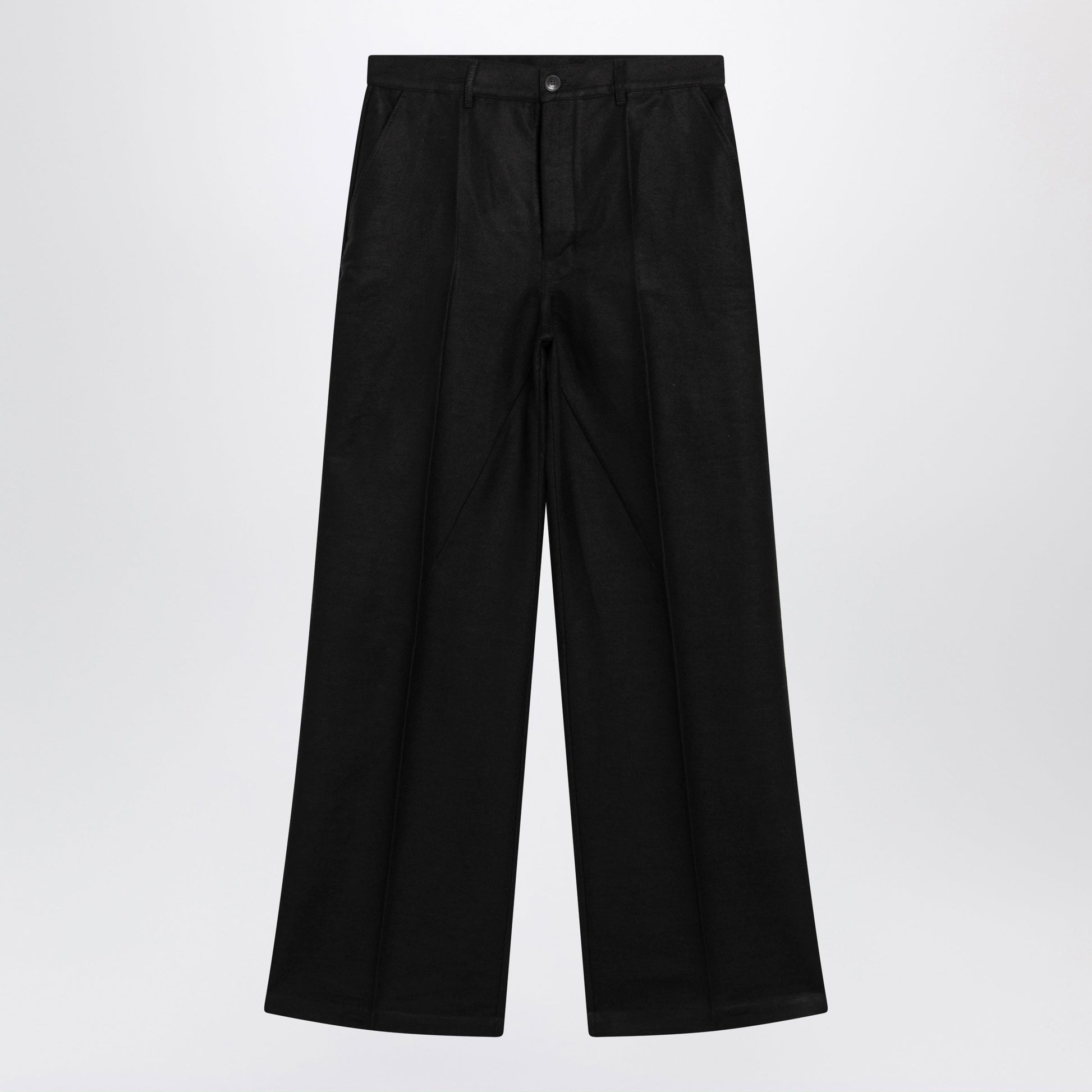 Rick Owens Black Tower Trousers Men RICK OWENS