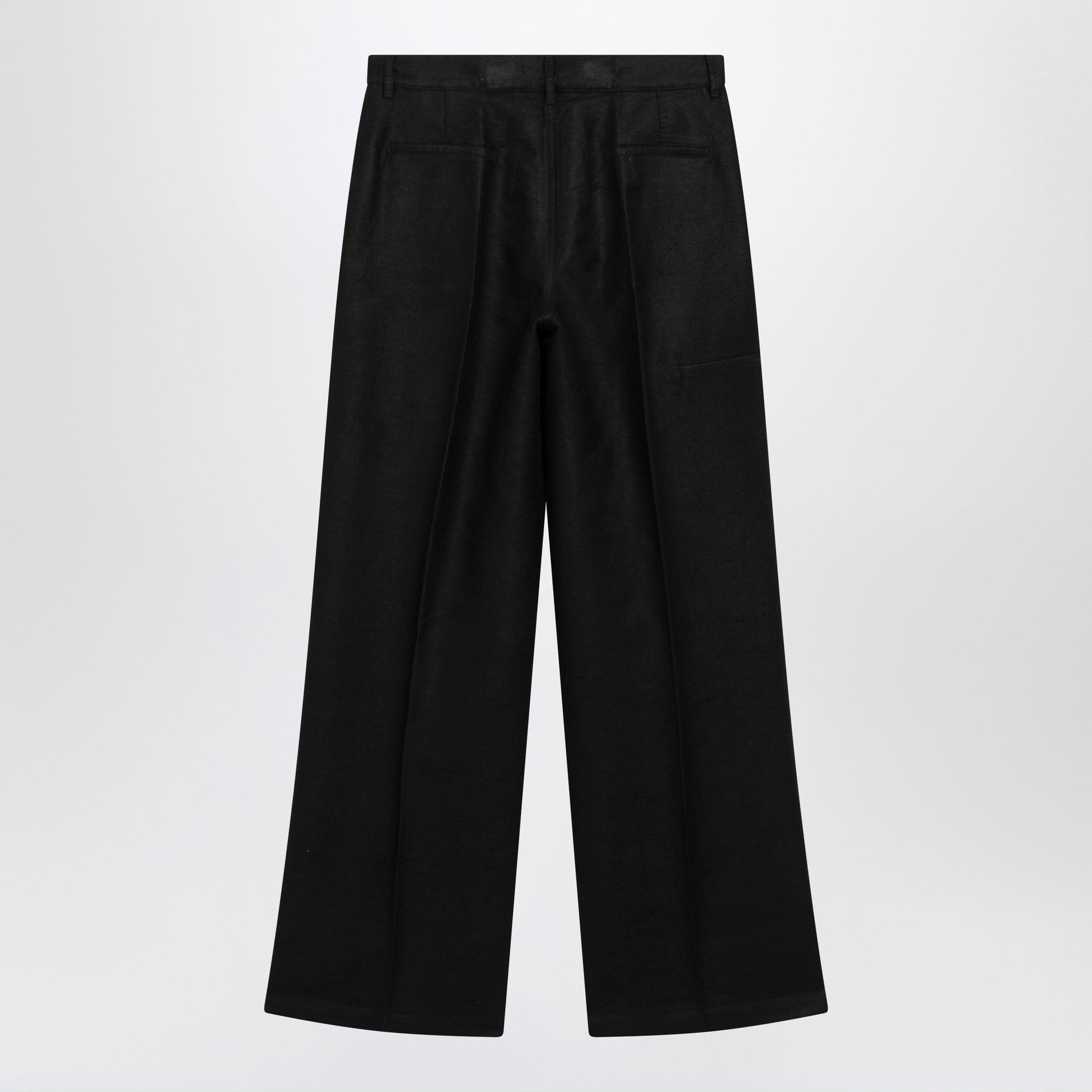 Rick Owens Black Tower Trousers Men RICK OWENS