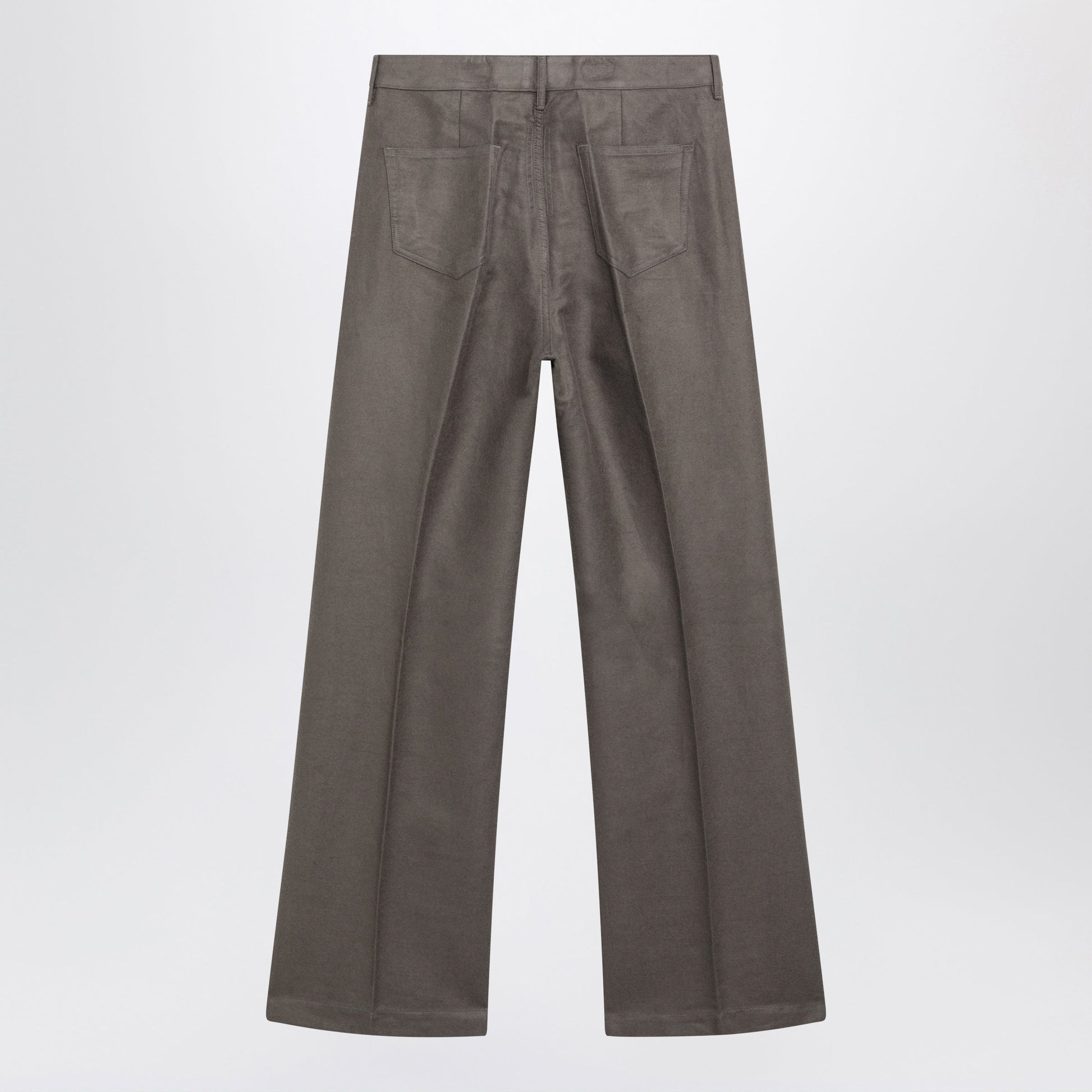 Rick Owens Taupe Cotton-Blend Trousers Men RICK OWENS