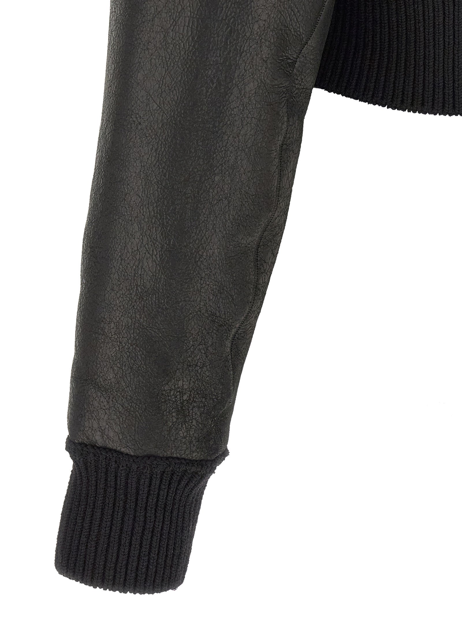 Rick Owens Men 'Flight Jkt Cropped' Bomber Jacket RICK OWENS