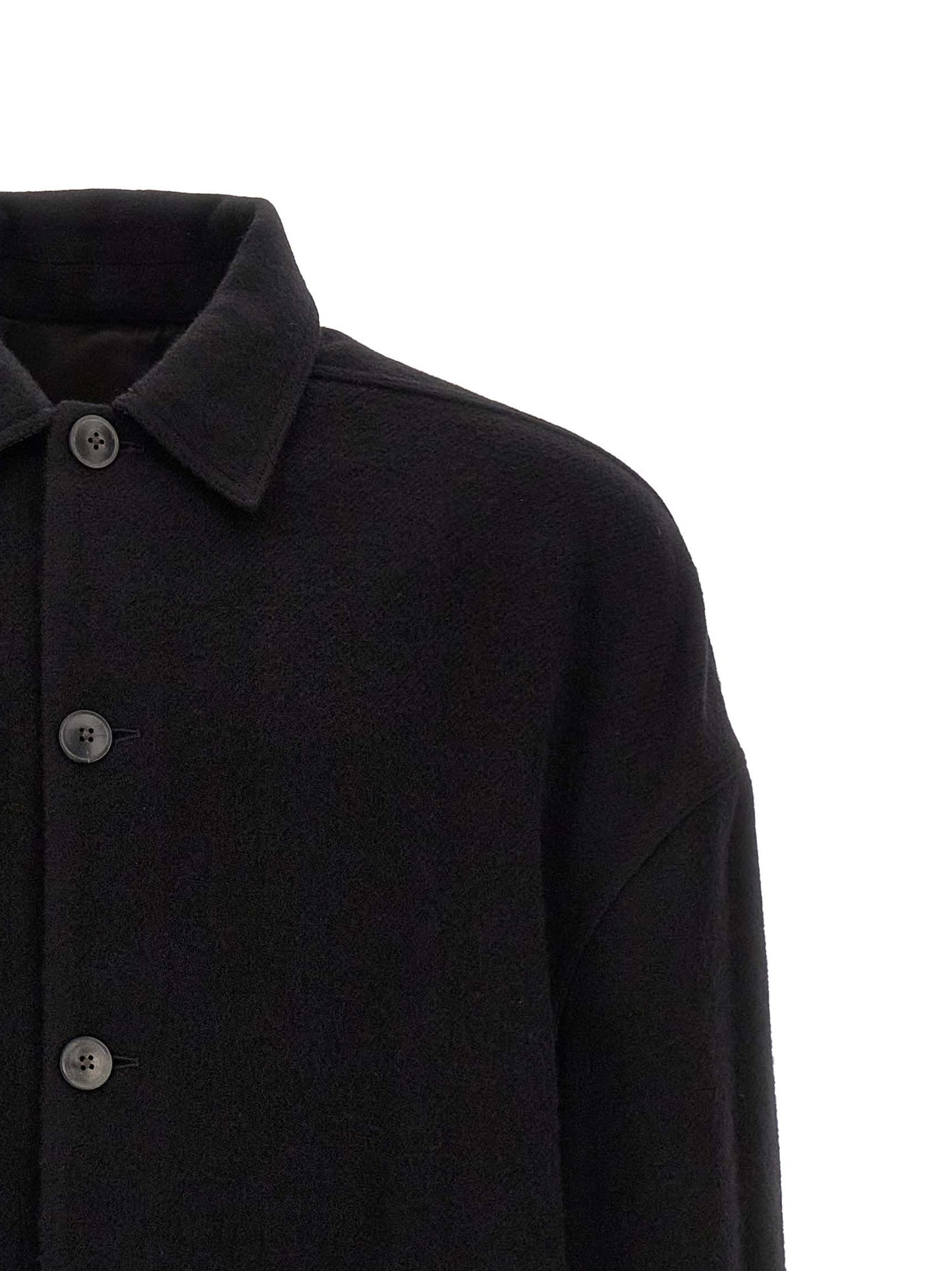 Rick Owens Men 'Buttoned Brad' Coat RICK OWENS
