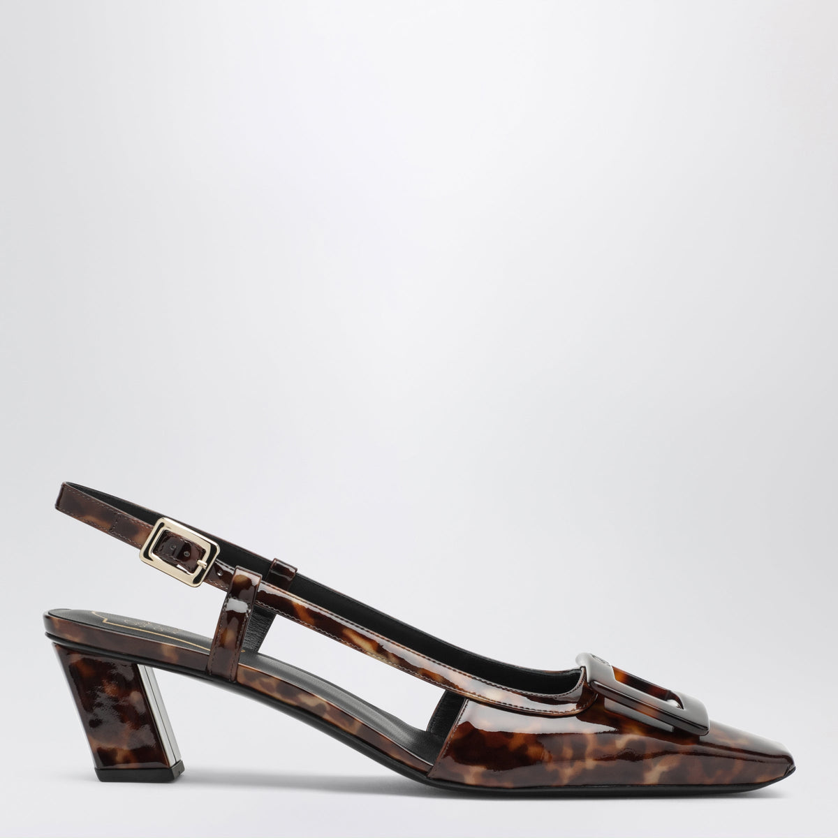 Roger Vivier Belle Vivier Slingback Pumps In Patent Leather Women ROGER VIVIER