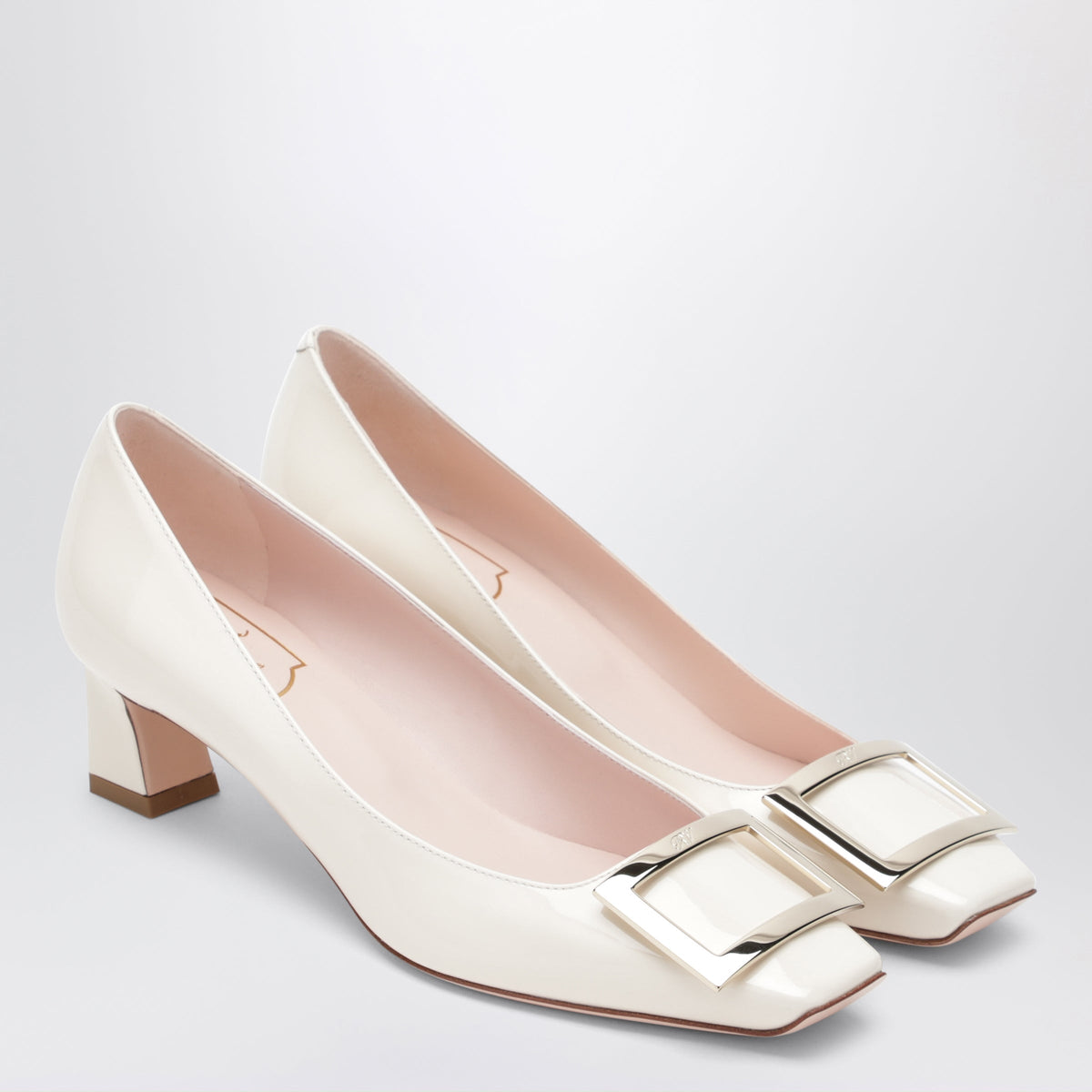 Roger Vivier Cire Patent Leather Trompette Pumps Women ROGER VIVIER