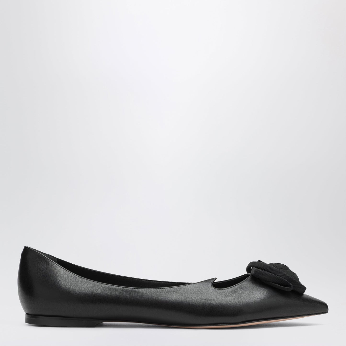 Roger Vivier Rose Vivier Ballet Flats In Black Suede Women ROGER VIVIER