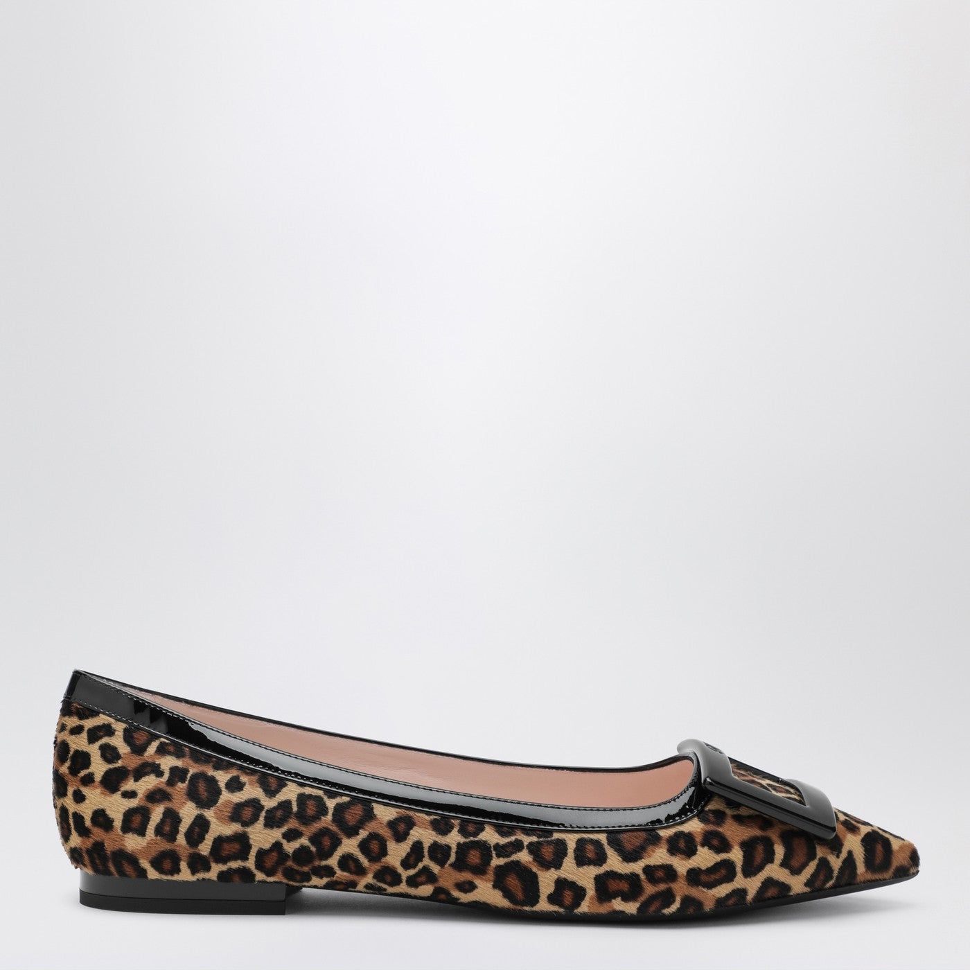 Roger Vivier Gommettine Ballerina Leopard Print Pony Skin Women ROGER VIVIER
