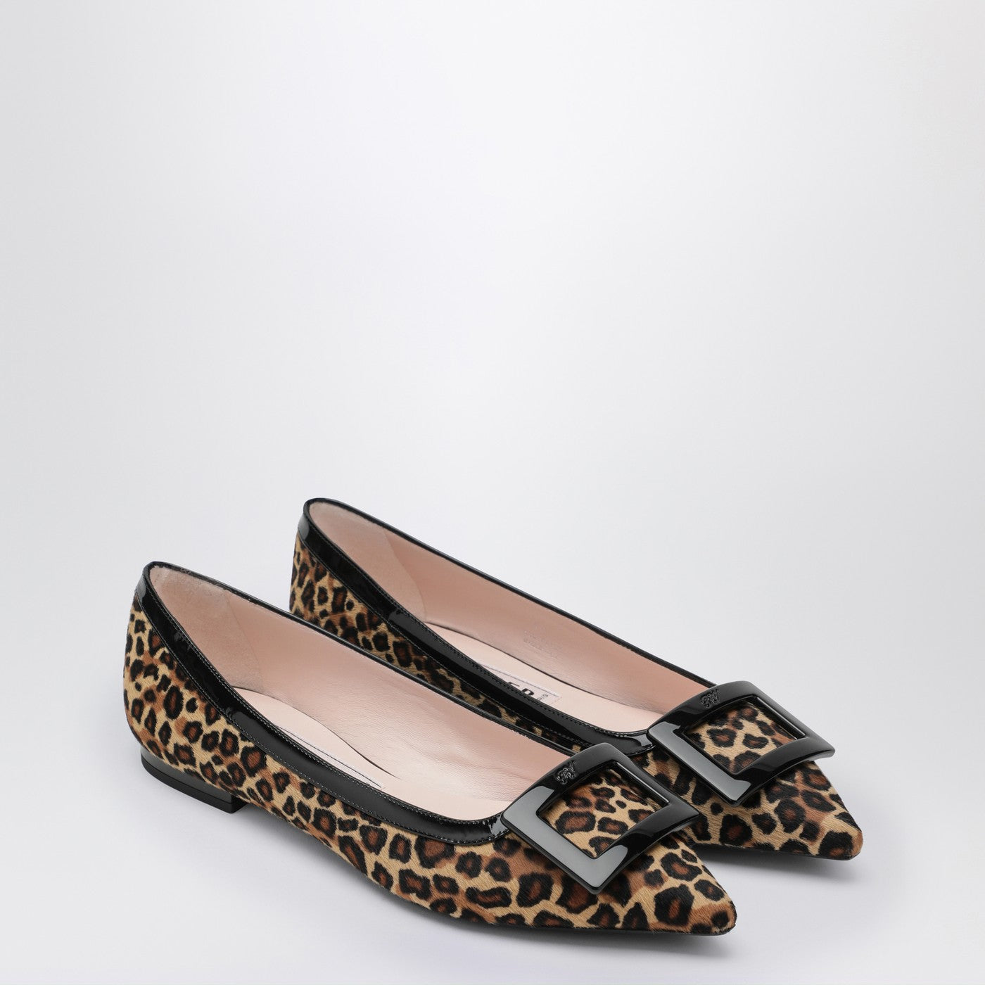Roger Vivier Gommettine Ballerina Leopard Print Pony Skin Women ROGER VIVIER